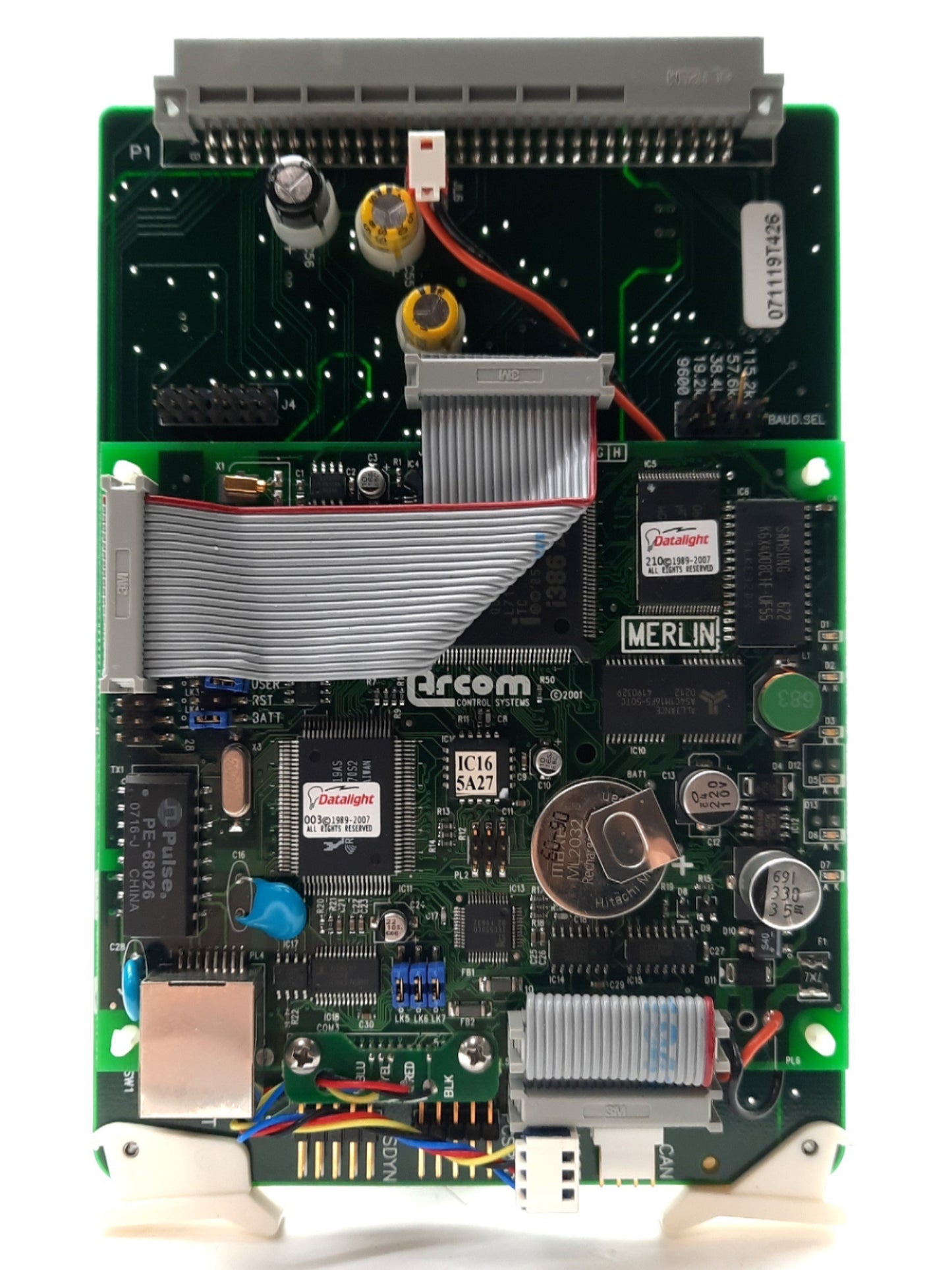Used Dynatronix 138-0372-02 Rev. C ARM Processor Card, RJ45, For Dynatronix PSU