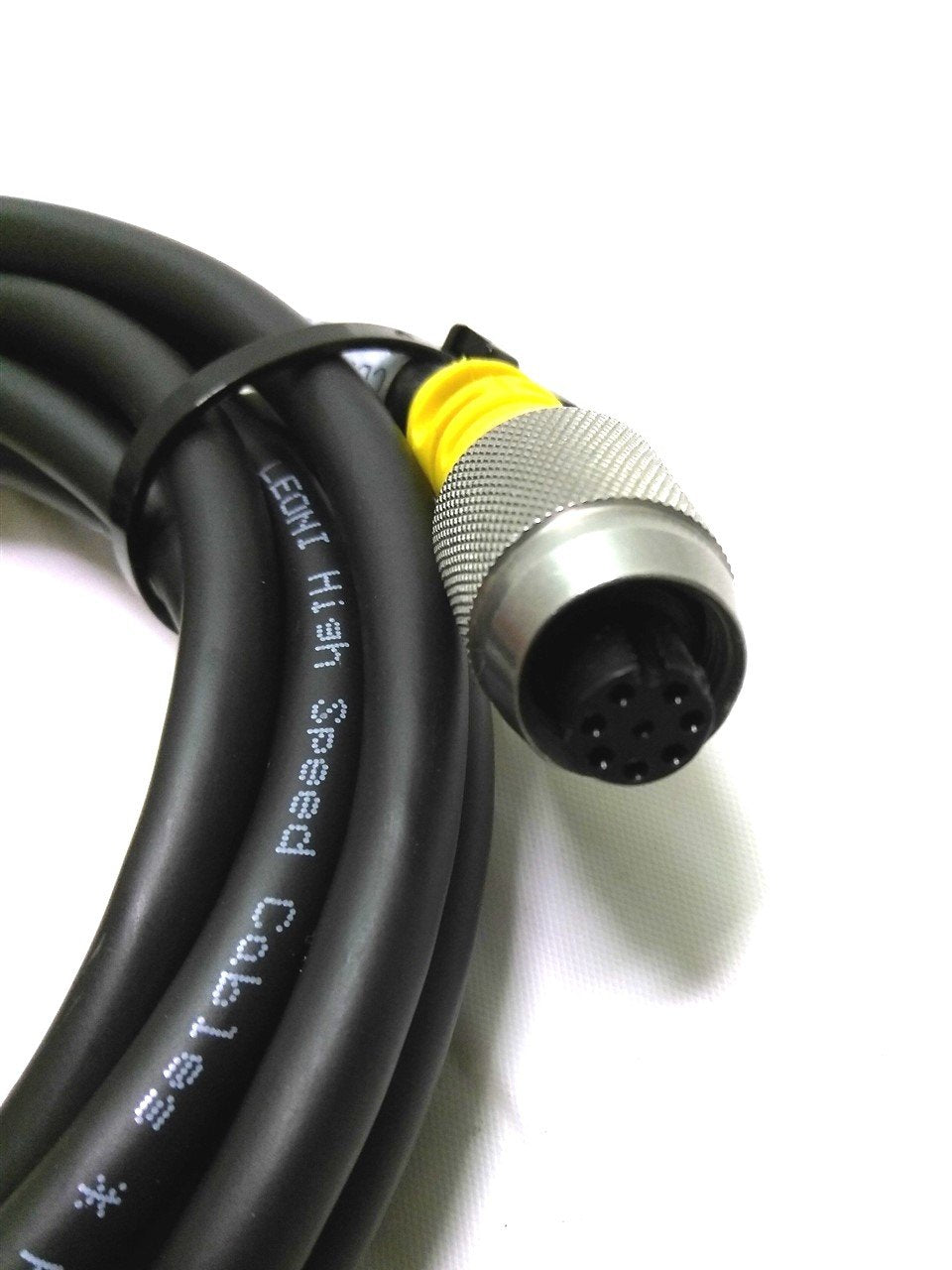 Used Cognex 849010102 Camera Power/IO Cable, M12 8Pin Male to Flying Leads, 9', 24VDC