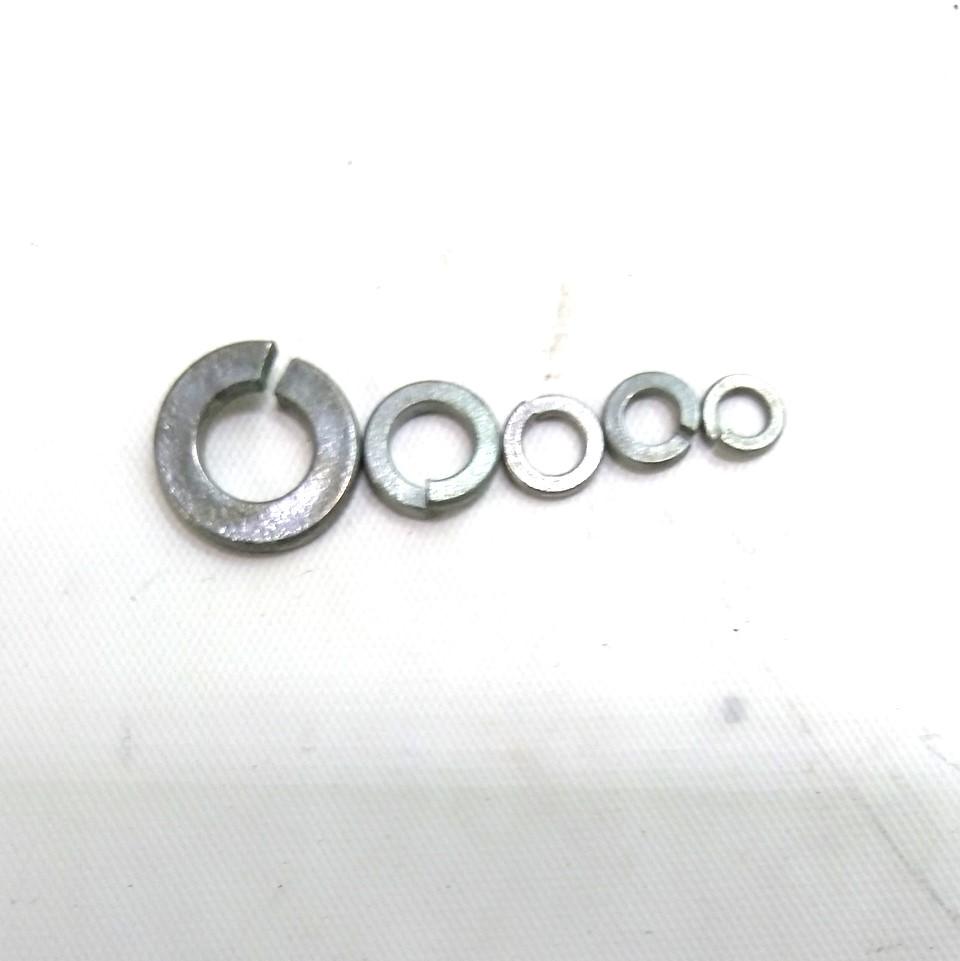 New Assortment of Low Carbon Zinc Nuts and Washer, 1/4" - 7/16", #4 - 3/4" SAE