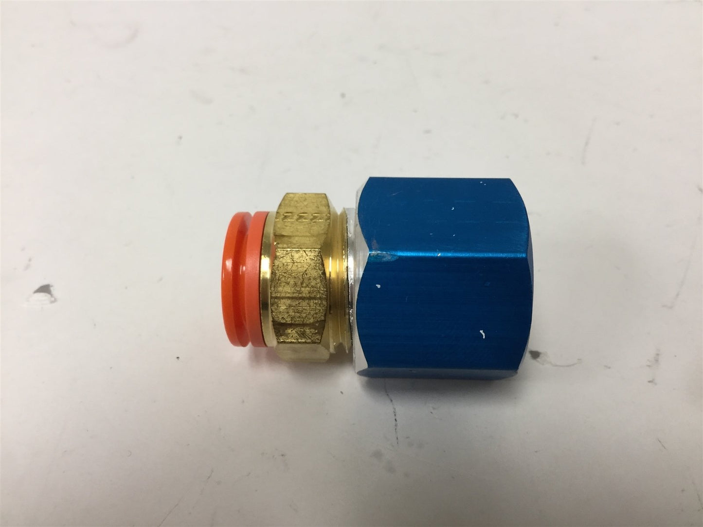 New Lot of 11 New SMC KQ2H13-37 One-Touch Fittings, 1/2" Tubing to Female Adapter