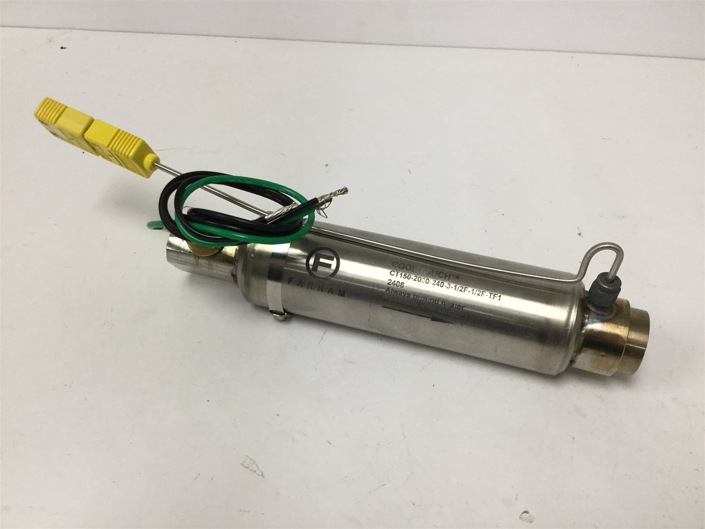 Used Farnam CT150-2000-240-3-1/2F-1/2F-TF1 Cool Touch Air Heat Torch, 240V, 2000W