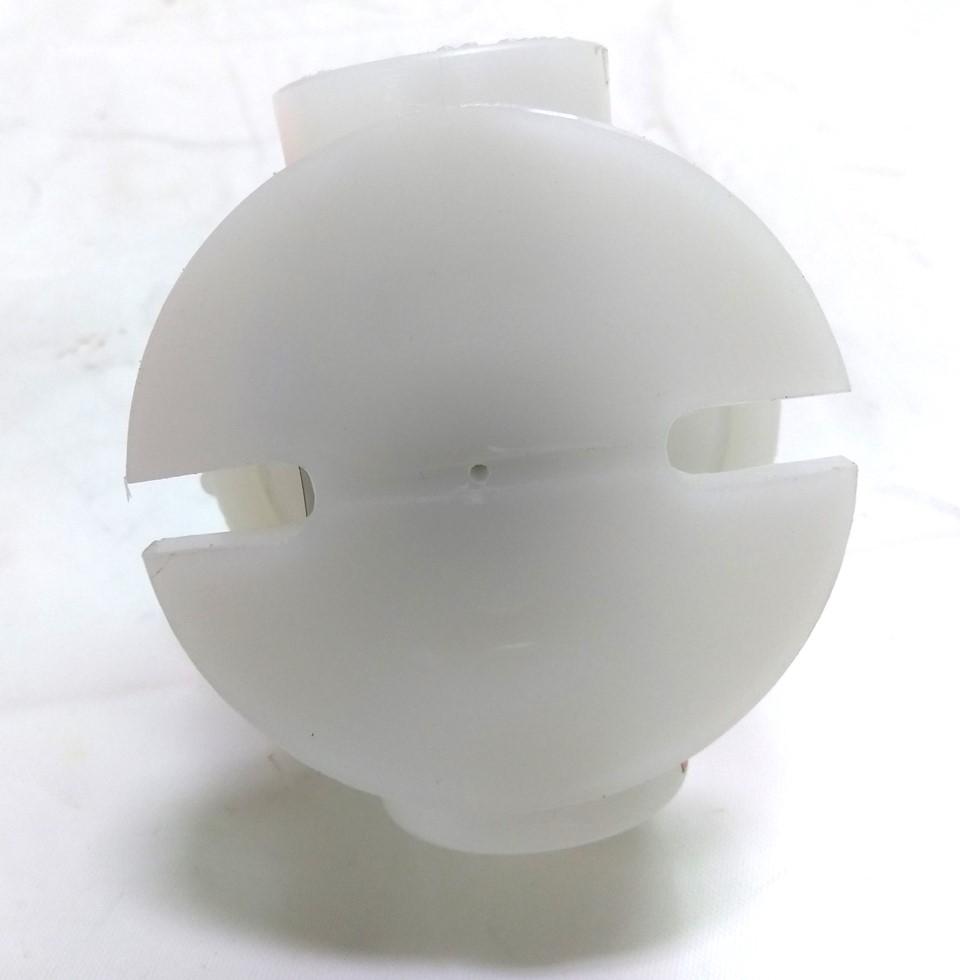 New RK Industries AOV-502 VX1 Pneumatically Actuated Valve, NC, 80PSI, 1/2"NPT