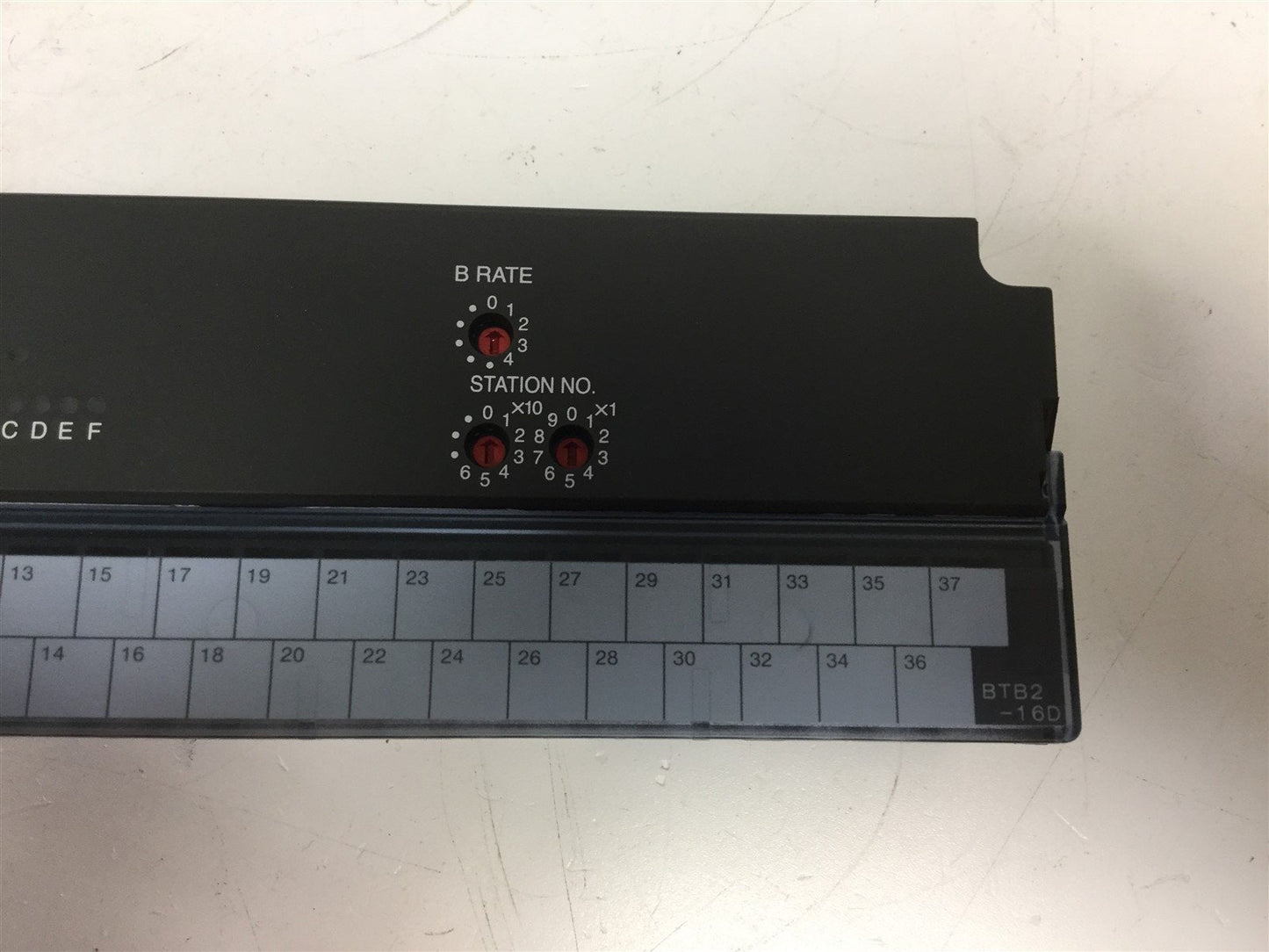 New Mitsubishi AJ65BTB2-16D CC-Link Remote Screw Terminal Block Inputs 16, 24VDC
