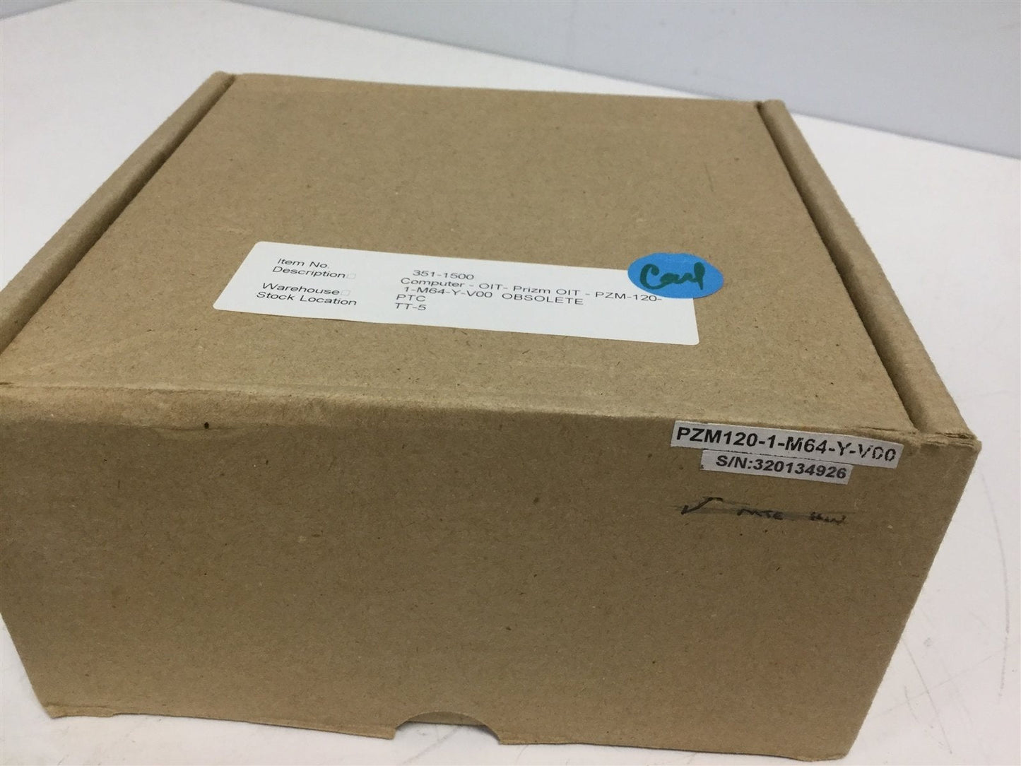 New Renu Electronics PZM-120-M64-Y Prizm120 PLC Operator Interface Panel, 3", 24VDC