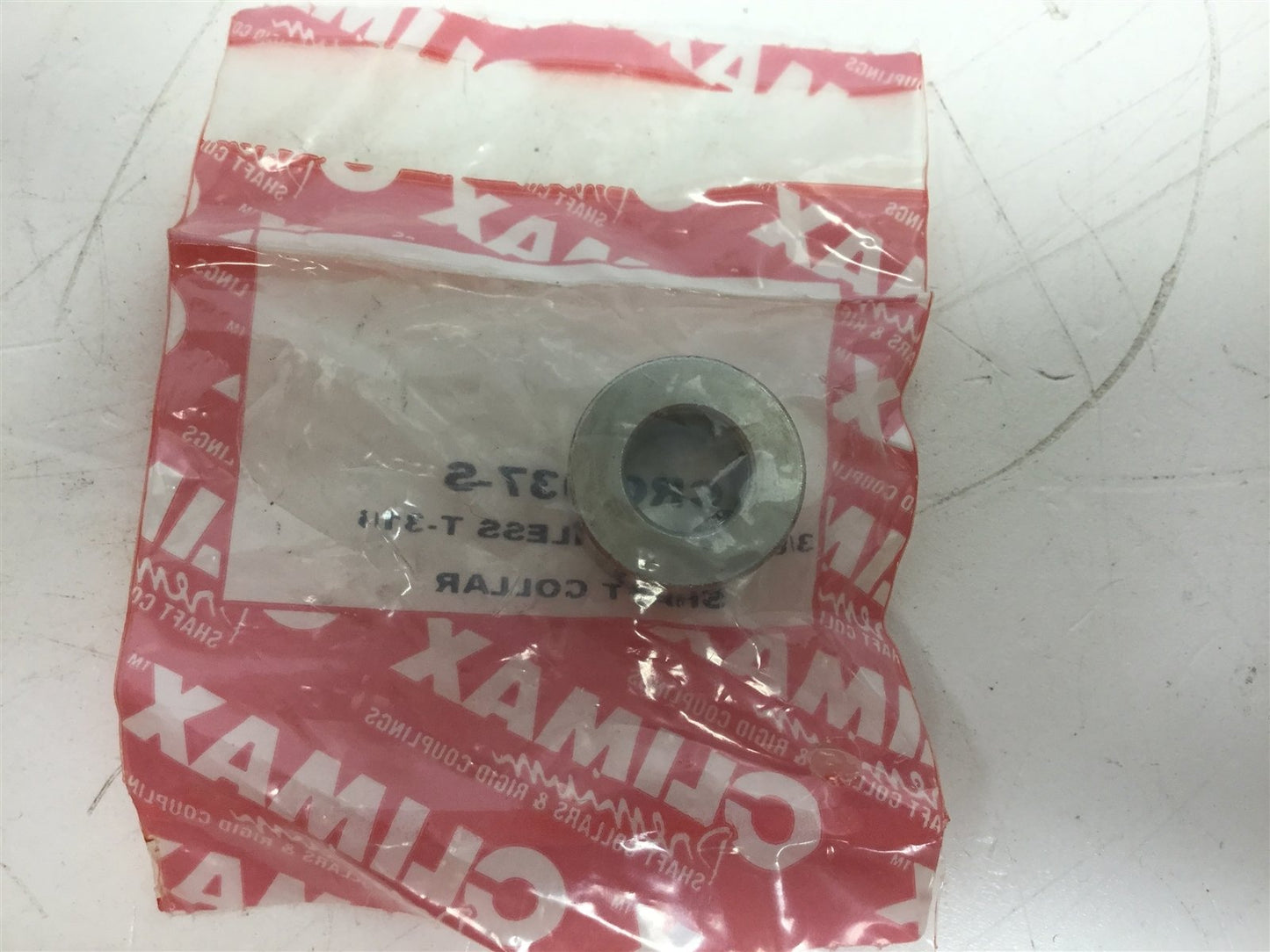 New Lot of 5 New Climax CRC-037-S Set Screw Shaft Collar ID: 3/8", OD 3/4" 316 SST