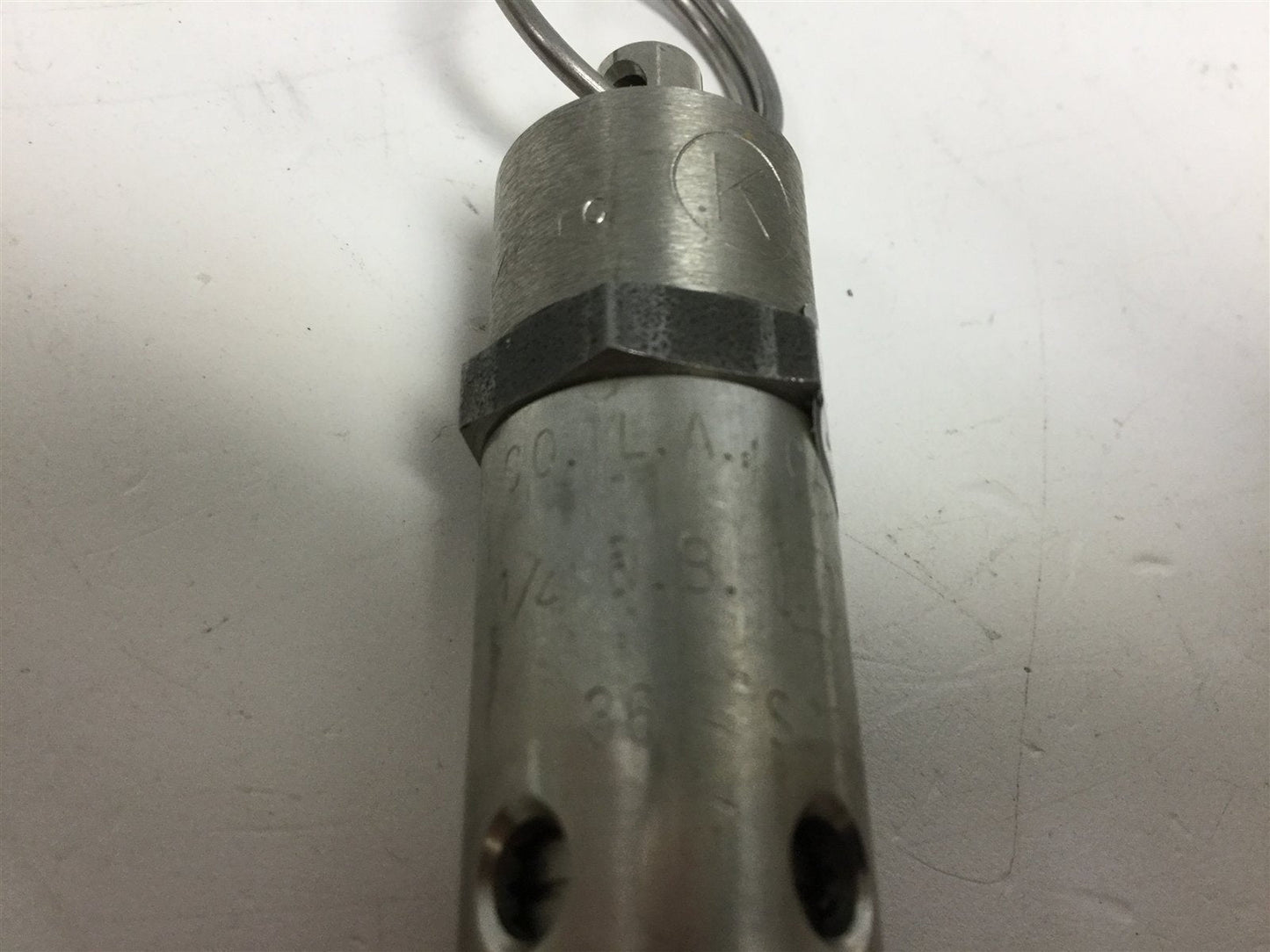 Used Kingston CRN0G31441C Male End Safety Relief Valve, Connection: 1/4 NPT, FCK Seal