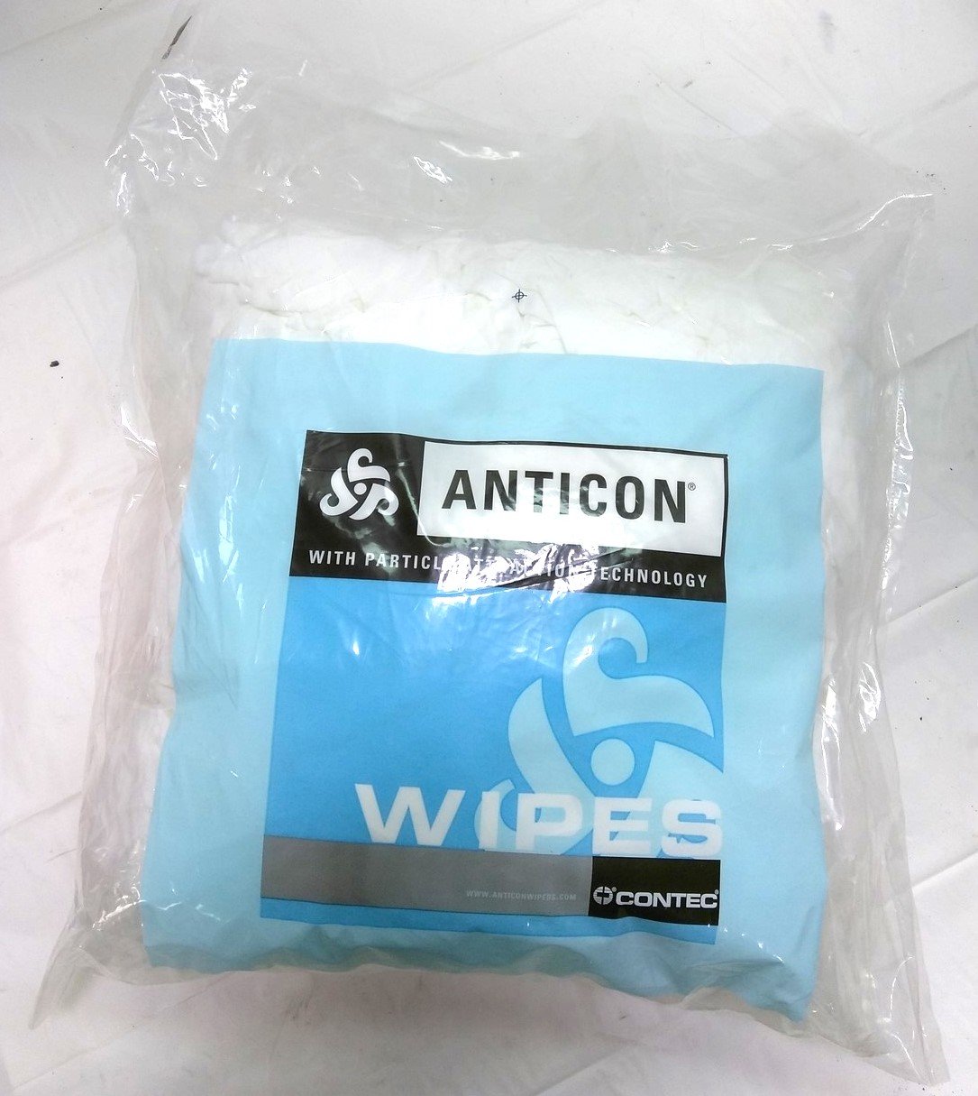 New Bag of 150 Contec 493200-529 Anticon Clean Room Dry Wipes, 95% Capture Rate