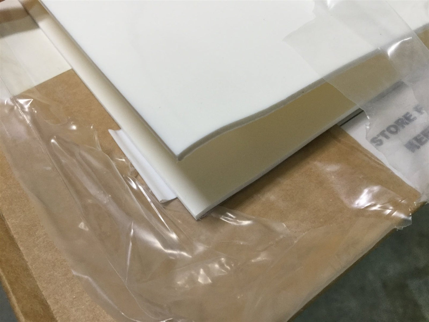 New Lot of 2 New VWR 21992-042 Critical Step Multi-Layer Floor Mats 24" x 36", White