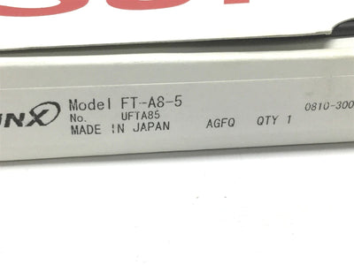 New Sunx FT-A8-5 Fiber Optic Cable Unit 3500mm Max Sensing, 2m Long, Wide Beam