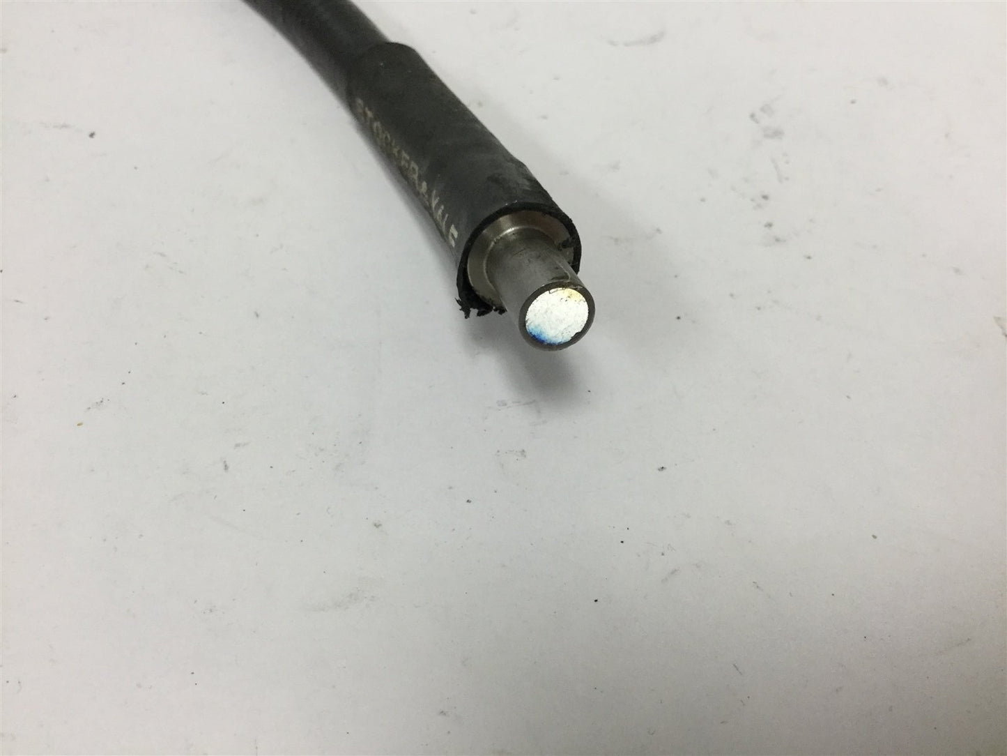 Used Stocker & Yale Fiber Optic Cable, Length: 2 Feet, Input Diameter: 5/16" *Dirty*