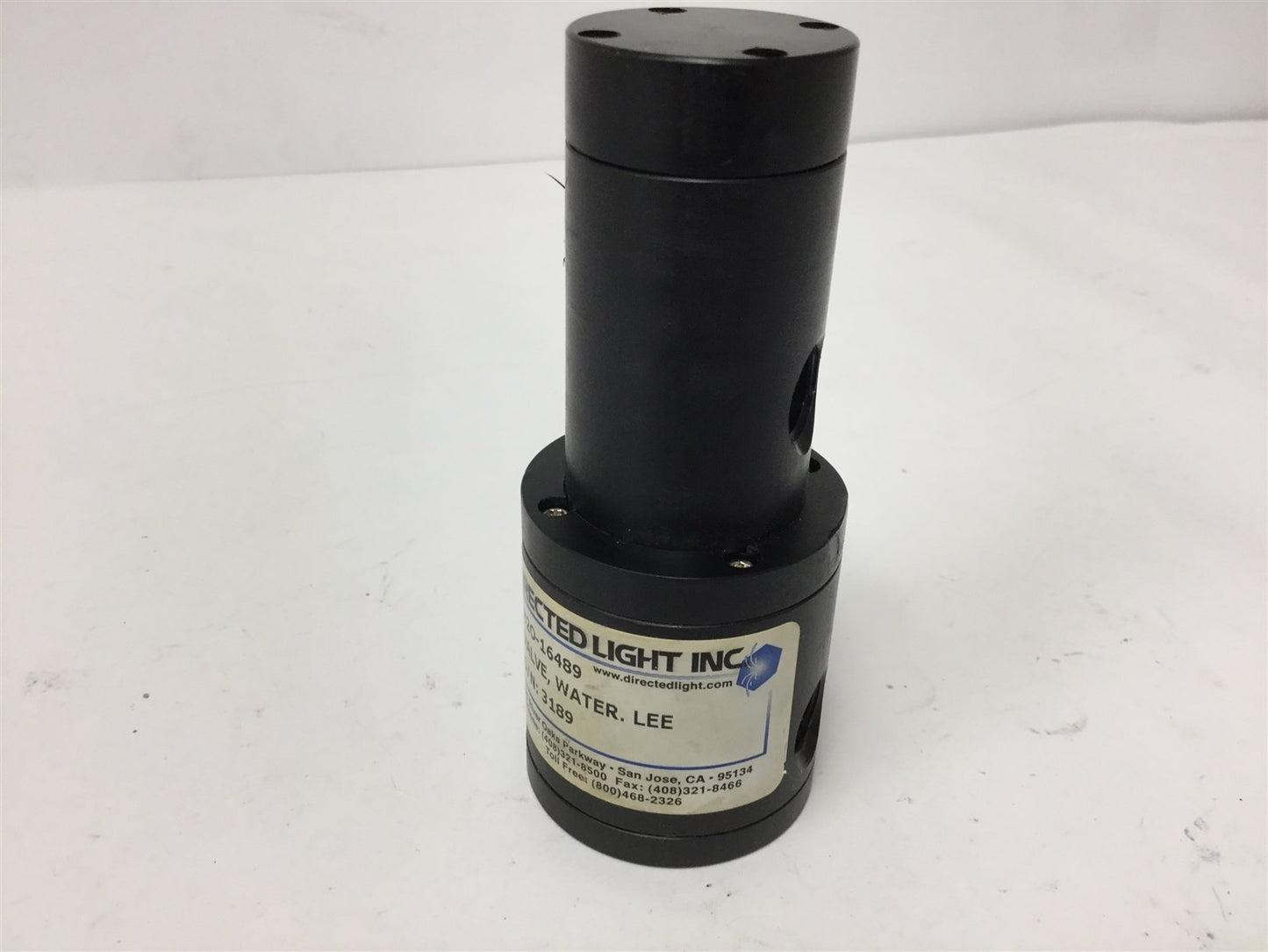 Used Directed Light Inc H2O-16489 Water Solenoid Valve, Ports: 1/4" NPT, LEE