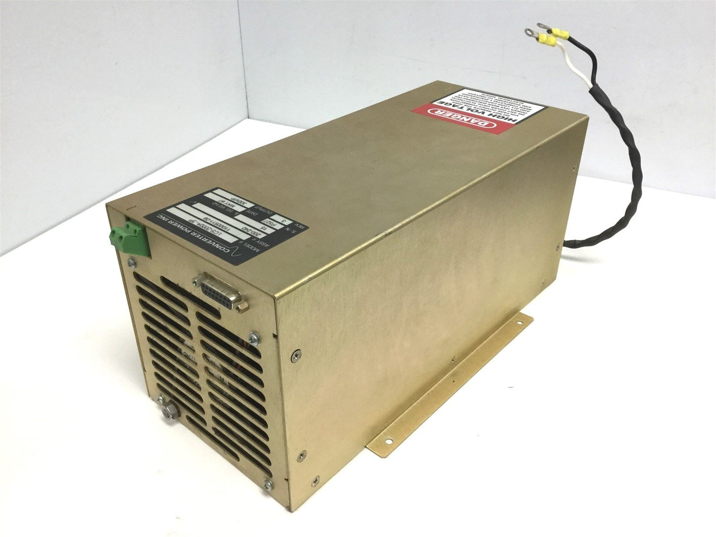 Used Converter Power Inc LCS-2000A 11000511-09 Supply 200-240VAC 15A Output: 300V/P