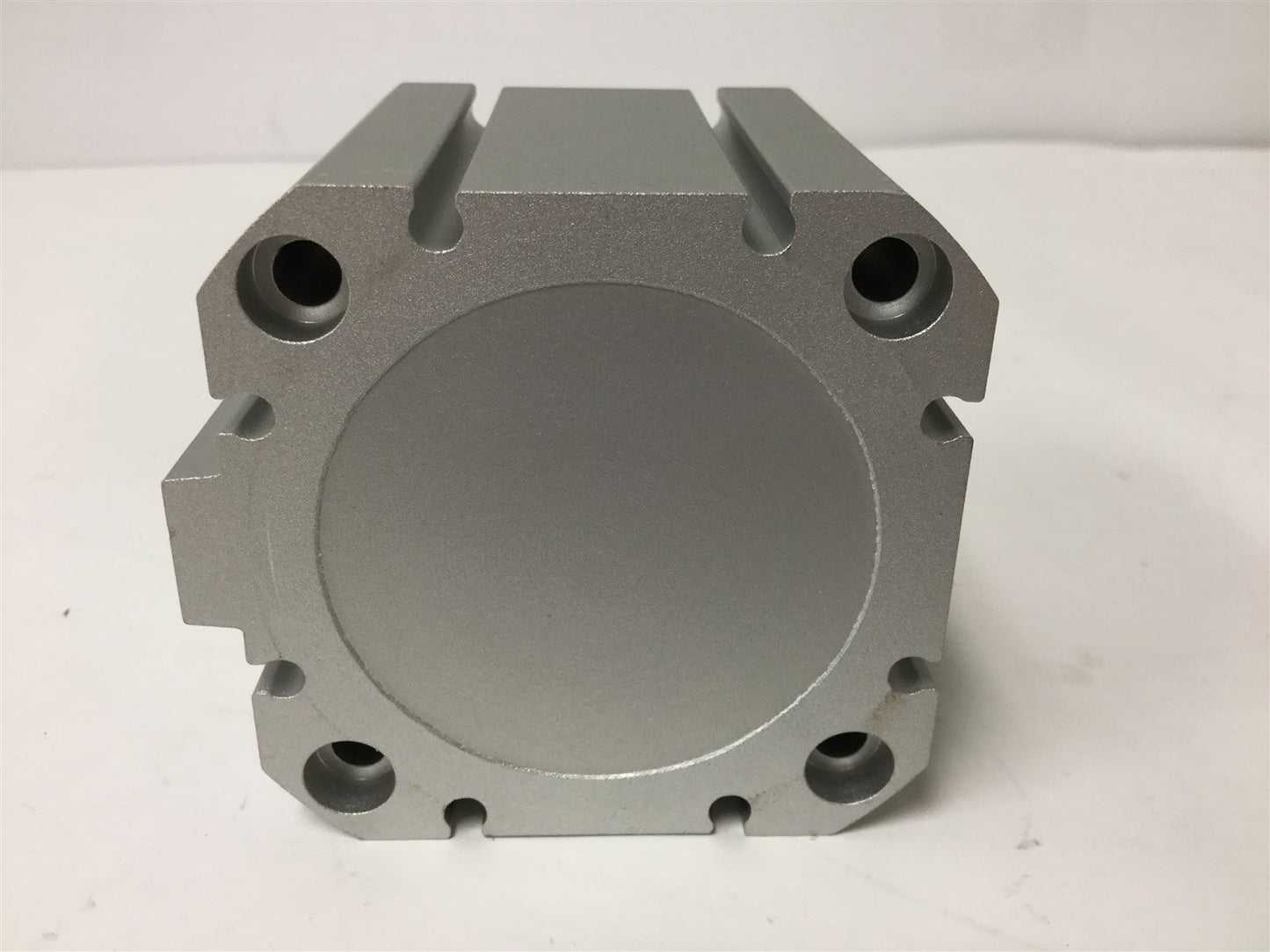 Used SMC NCDQ8B200-050 Compact Cylinder, Bore: 2", Stroke: 1/2", Ports: 1/8" NPT