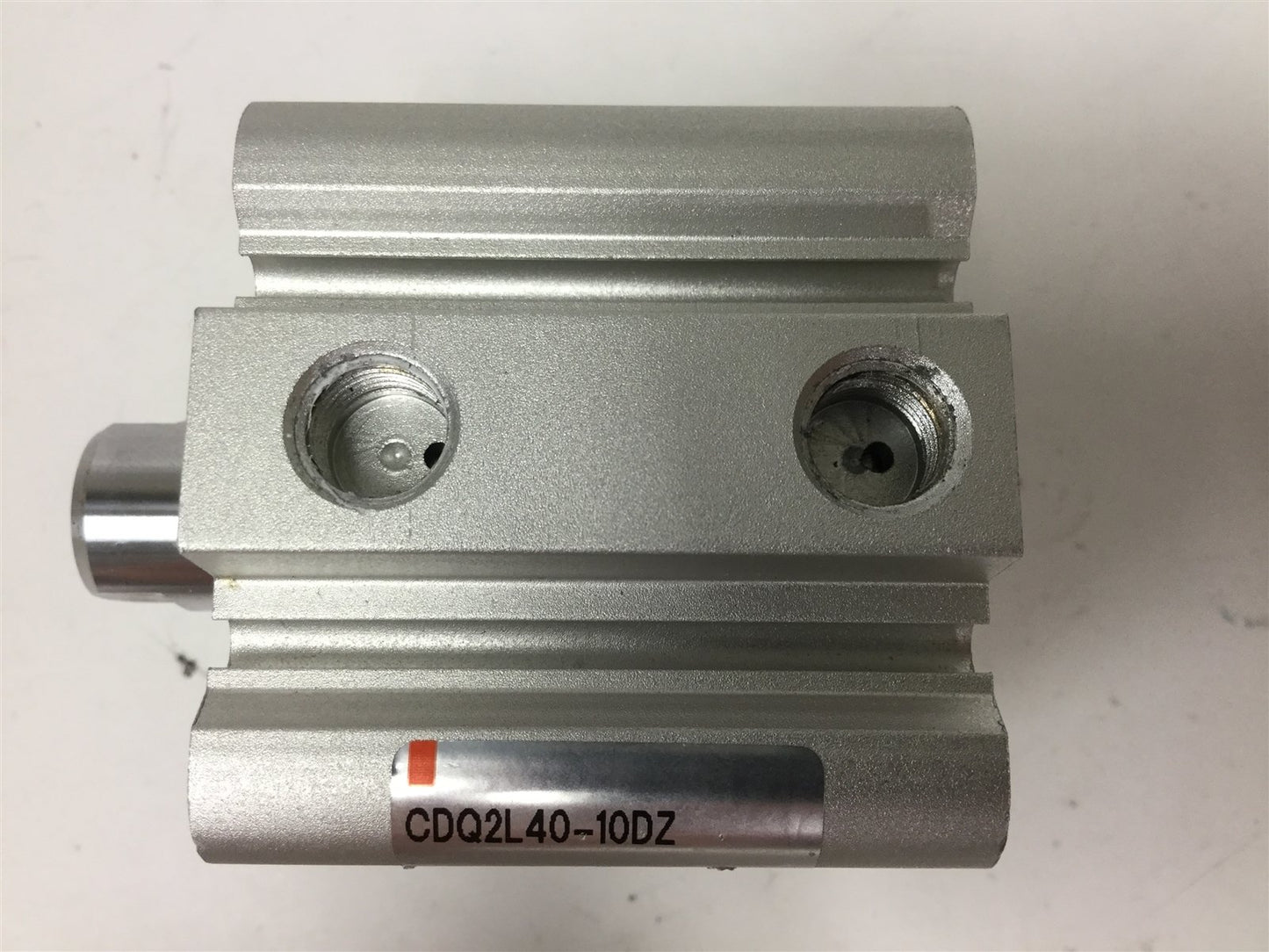 Used SMC CDQ2L40-10DZ Compact Cylinder, Bore: 40mm, Stroke: 10mm, Pressure: 1.0MPa