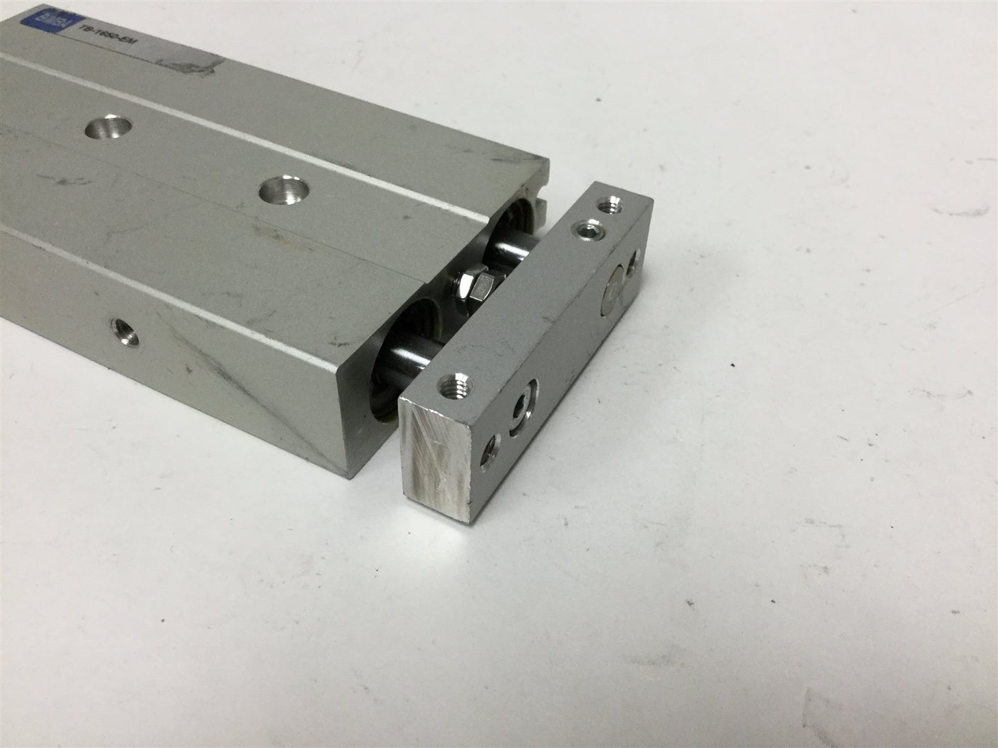 Used Bimba TB-1650-EM Pneumatic Cylinder, Bore: 16mm, Stroke: 50mm, Ports: 10-32