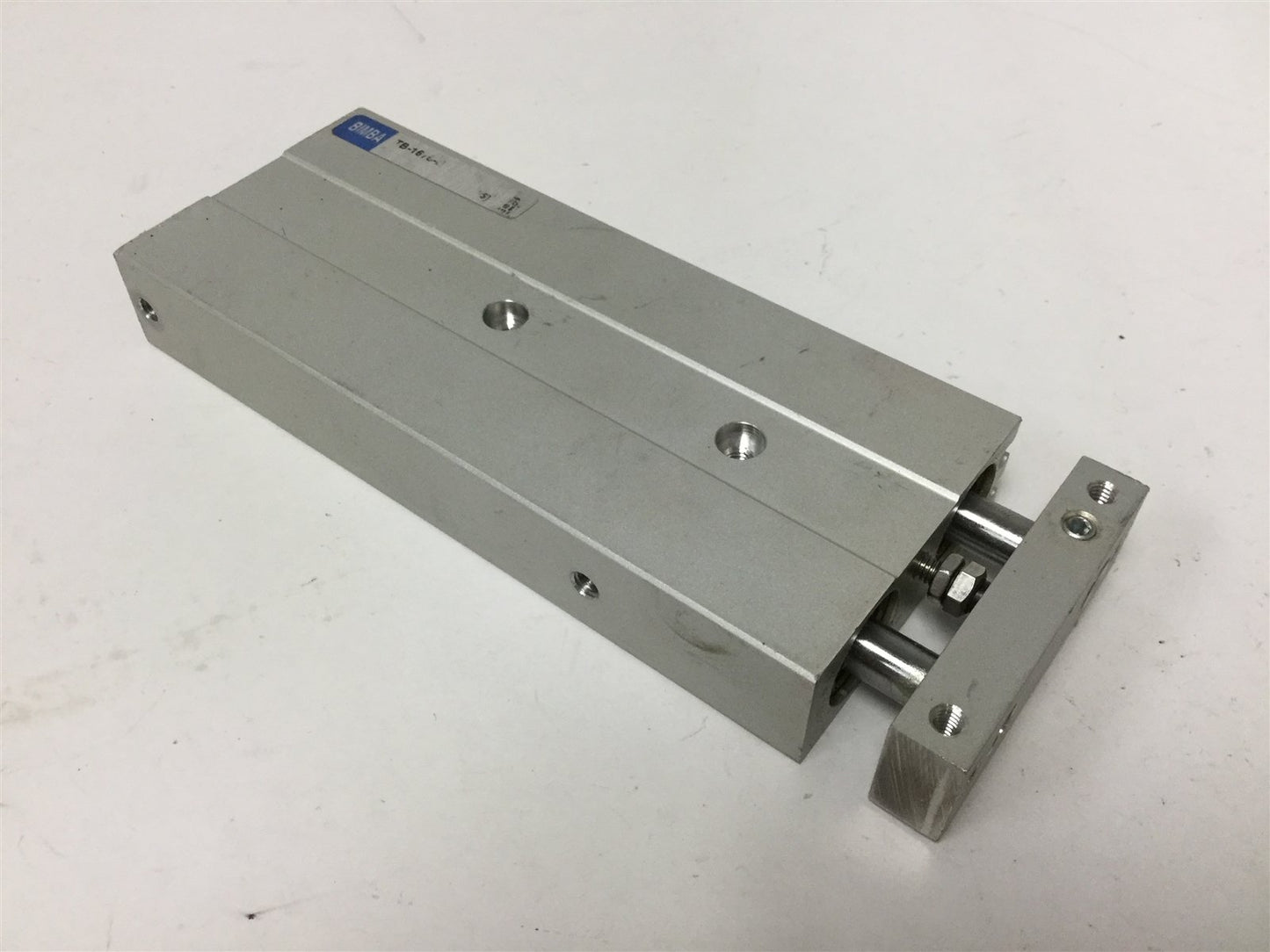 Used Bimba TB-1675-E Pneumatic Cylinder, Bore: 16mm, Stroke: 75mm, Ports: 10-32