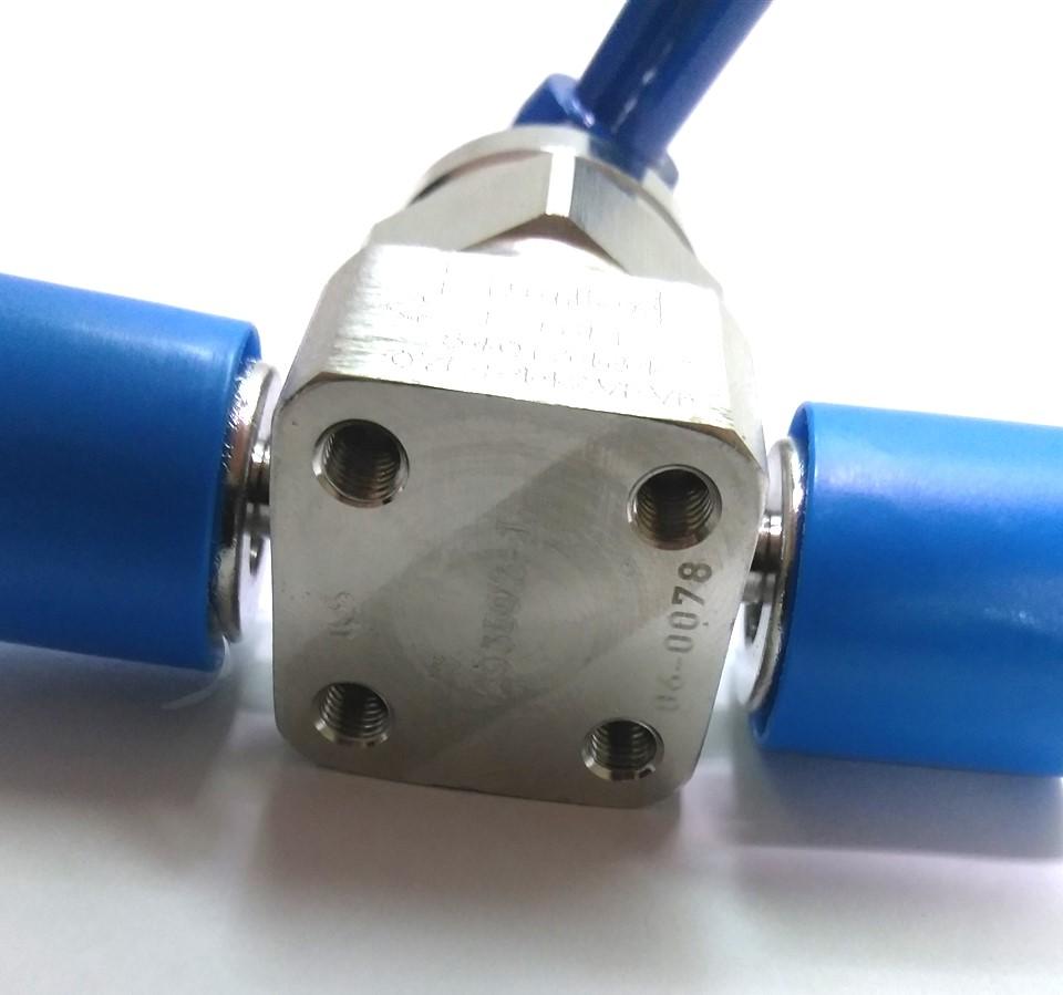 New Parker 07L+442VFVF High Flow 2-Way Ball Valve, 3000PSI, Bottom Mountable