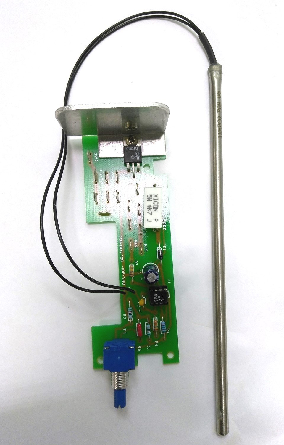 New PolyScience 500-107 P.C. Board, 5 Pot, 1/4" Dia. 8" Long Temp Probe