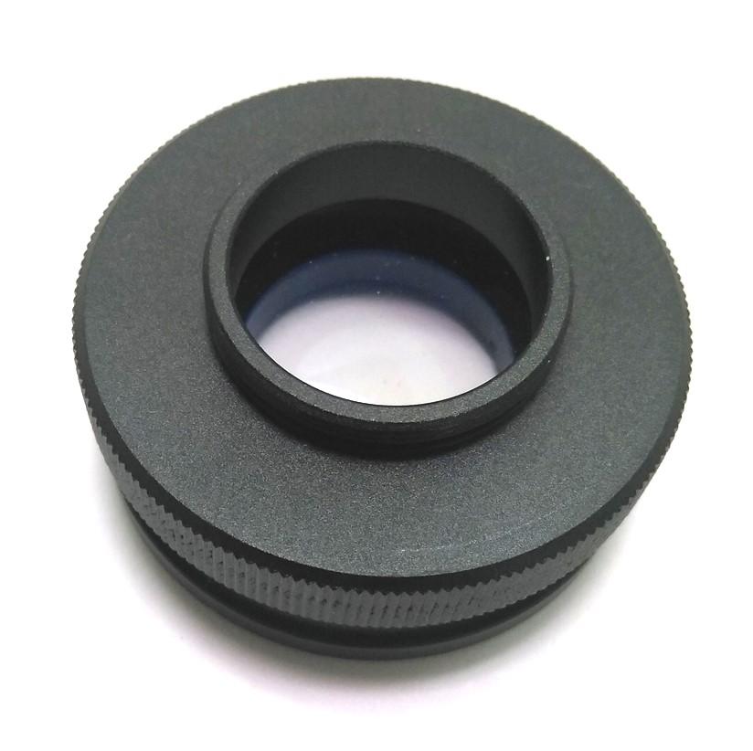 New C-Mount to 0.3X Lens Adapter for Video Camera Microscopes, 11/16" Tall
