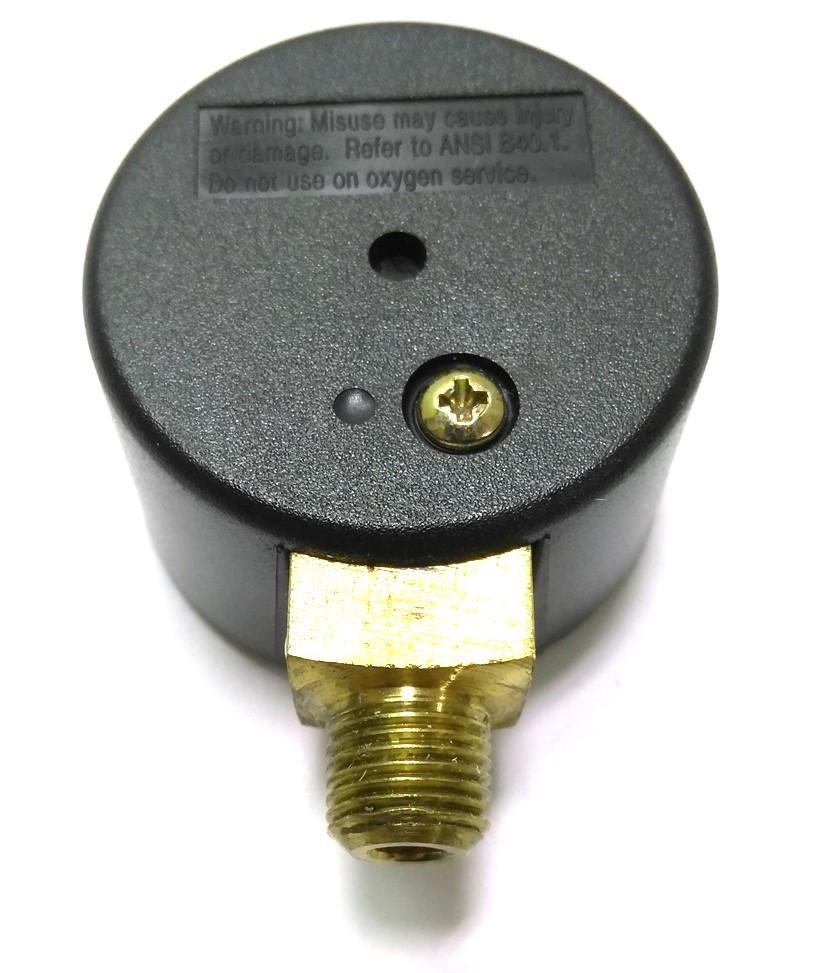 New Lot of 3 New Ashcroft 15W1005PH01L30# Pneumatic Gauge, 0-30PSI, 1/8" NPT Bottom