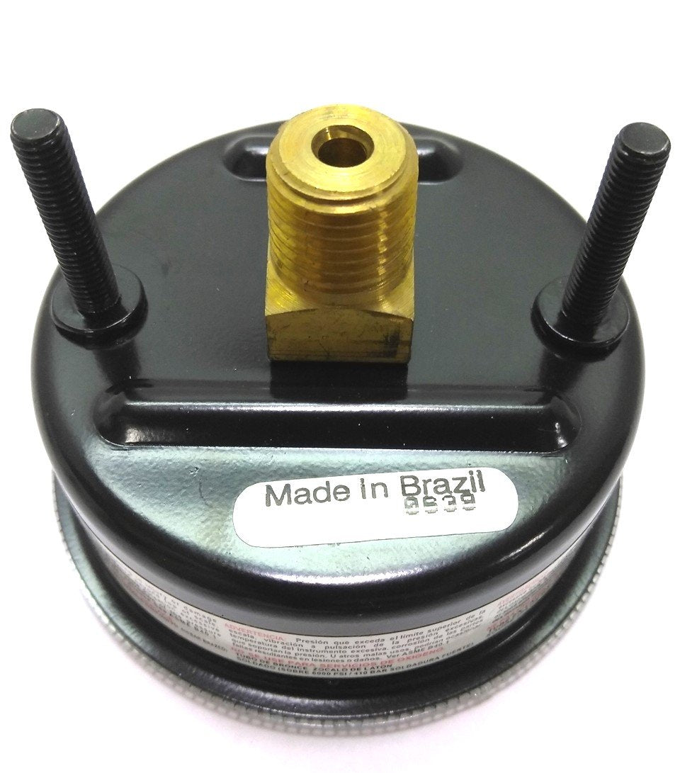 New Lot of 3 New Ashcroft 25W1001TH02B30# Pneumatic Gauge, 0-100PSI, 1/4" NPT