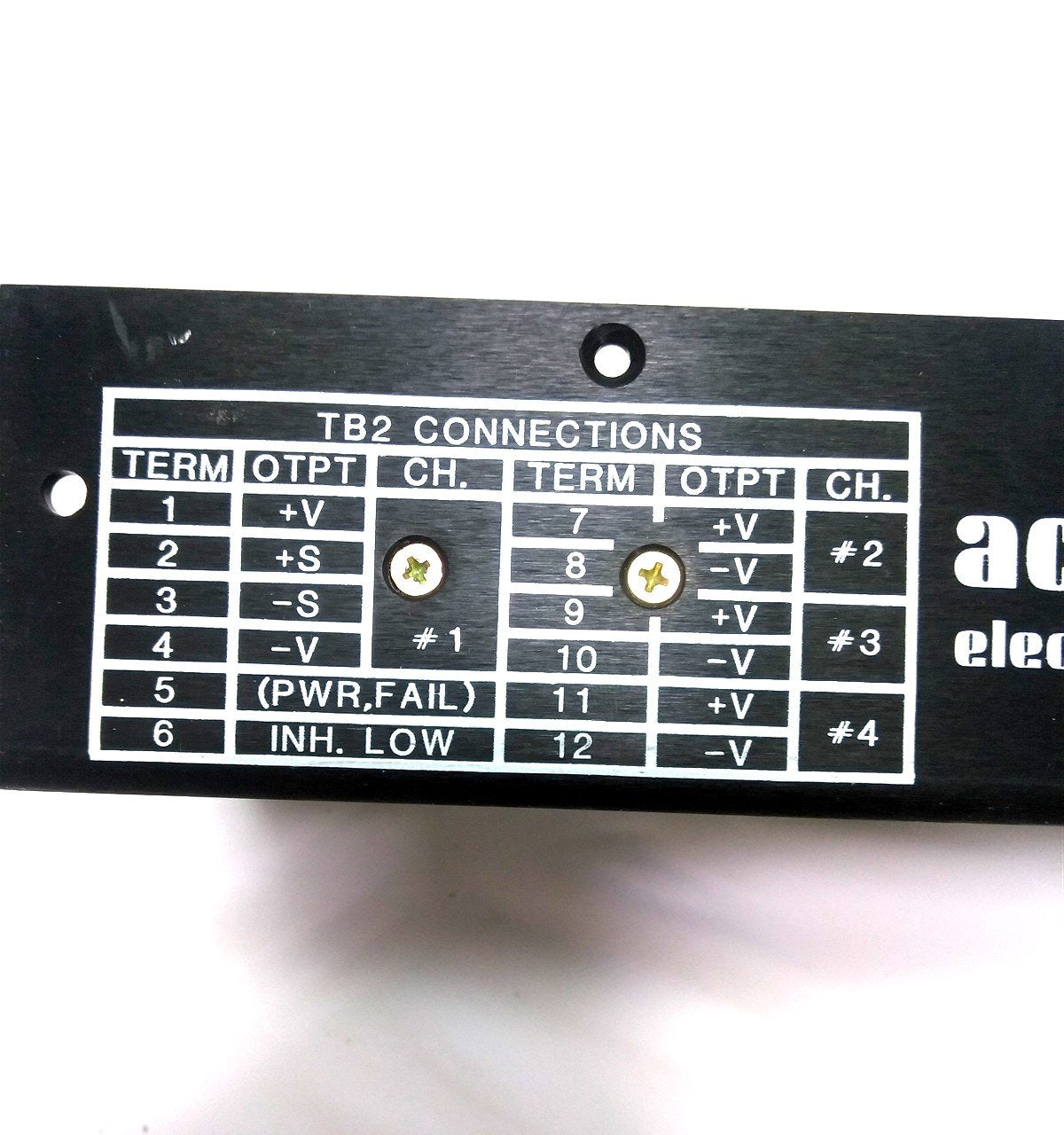 New ACDC Electronics RM124B-2442 Power Supply 5V 15A x2 15V 1.5A 5V 1.5A 115VAC