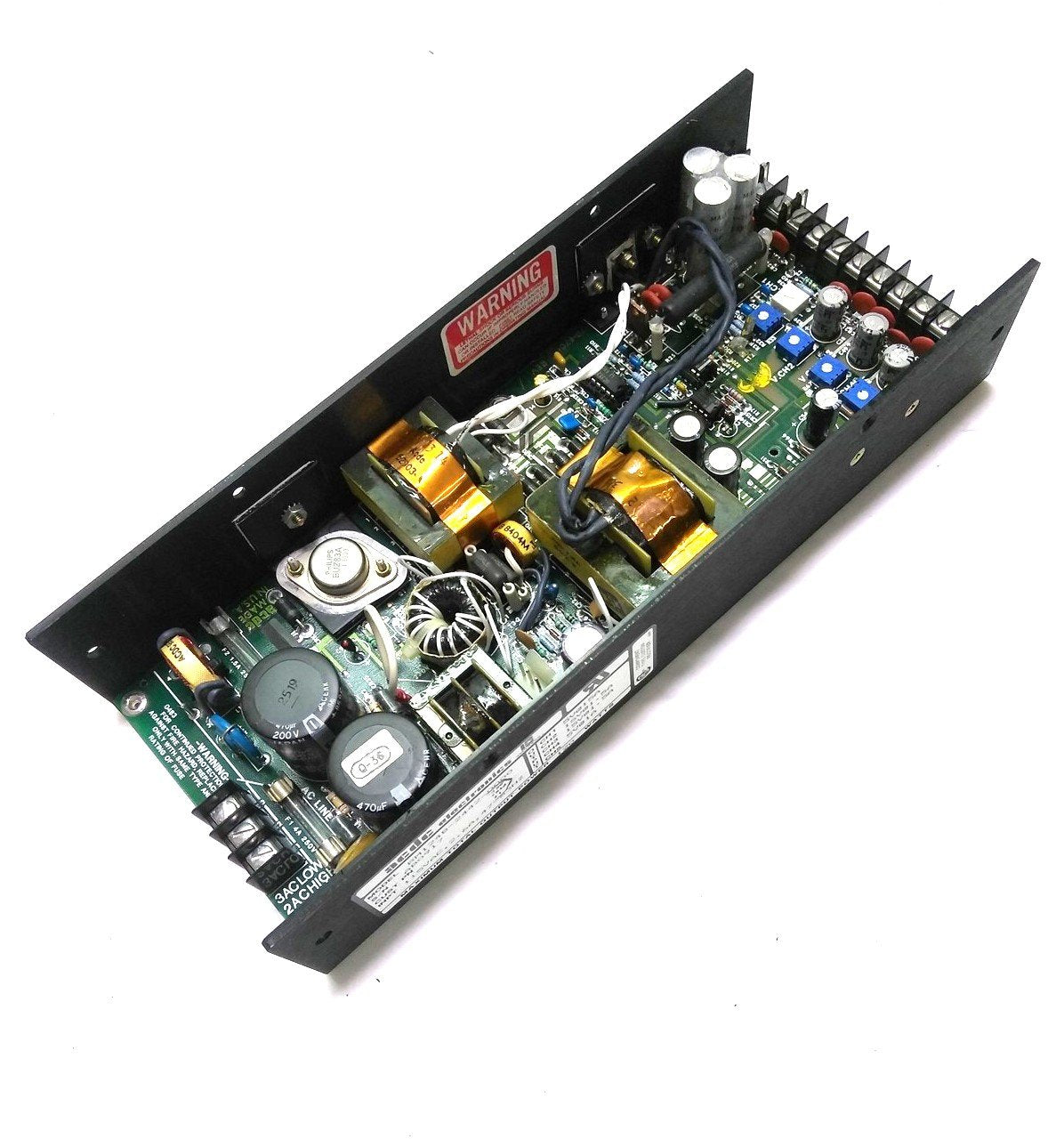 New ACDC Electronics RM124B-2442 Power Supply 5V 15A x2 15V 1.5A 5V 1.5A 115VAC