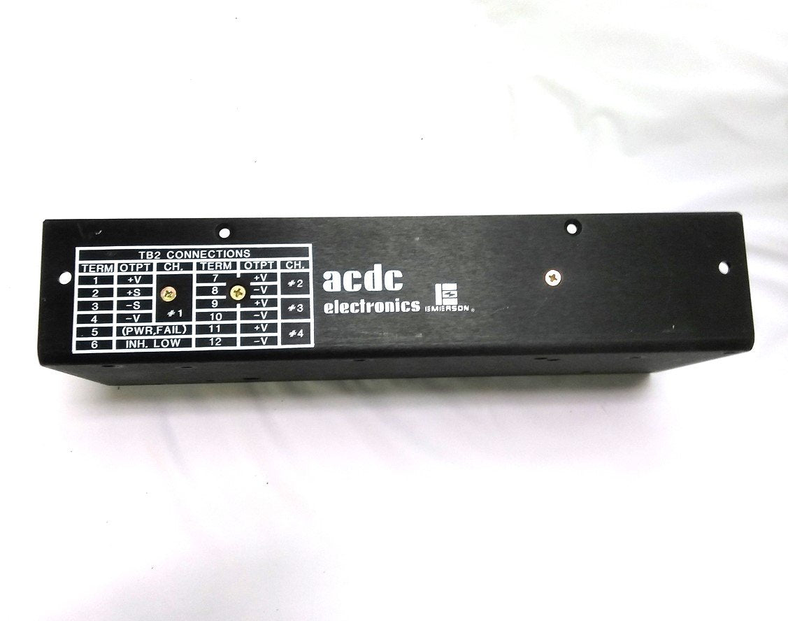 New ACDC Electronics RM124B-2442 Power Supply 5V 15A x2 15V 1.5A 5V 1.5A 115VAC