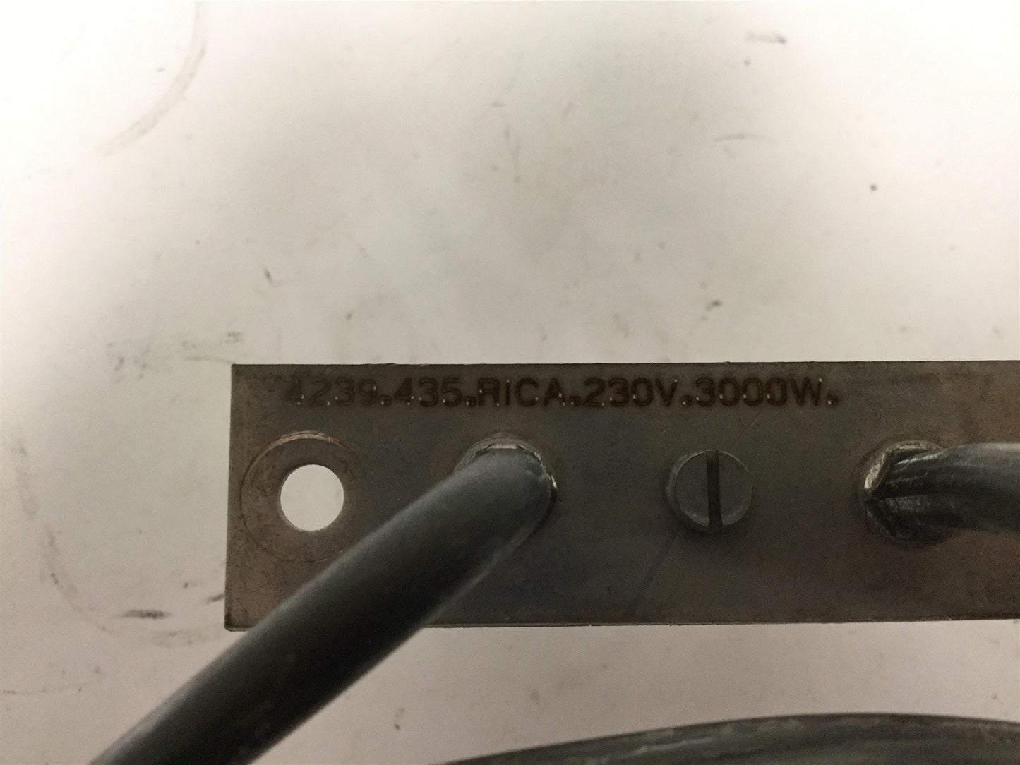 Used RICA 4239.435 Heating Element, Voltage: 230V, Wattage: 3000W, ID: 8.5"