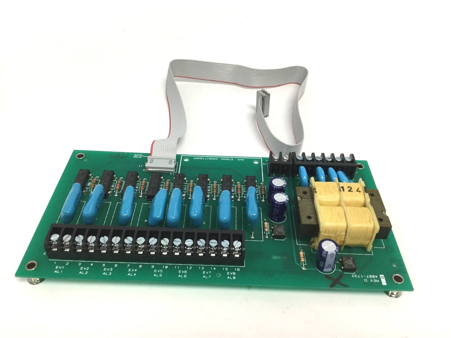 Used Watlow Electric A007-1732 Temperature Control Board, Rev D, 1992, QCI-1-0-1732