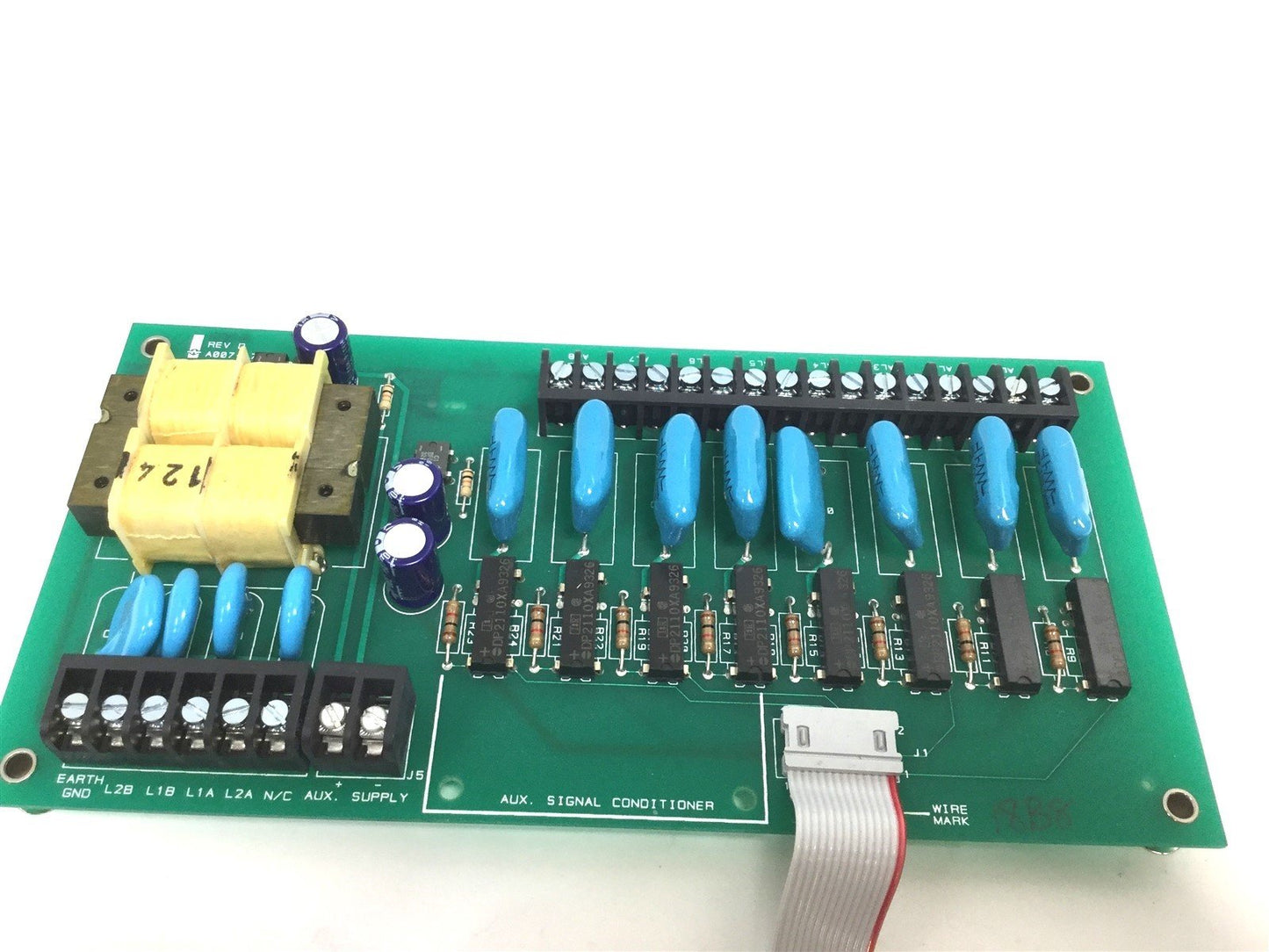 Used Watlow Electric A007-1732 Temperature Control Board, Rev D, 1992, QCI-1-0-1732