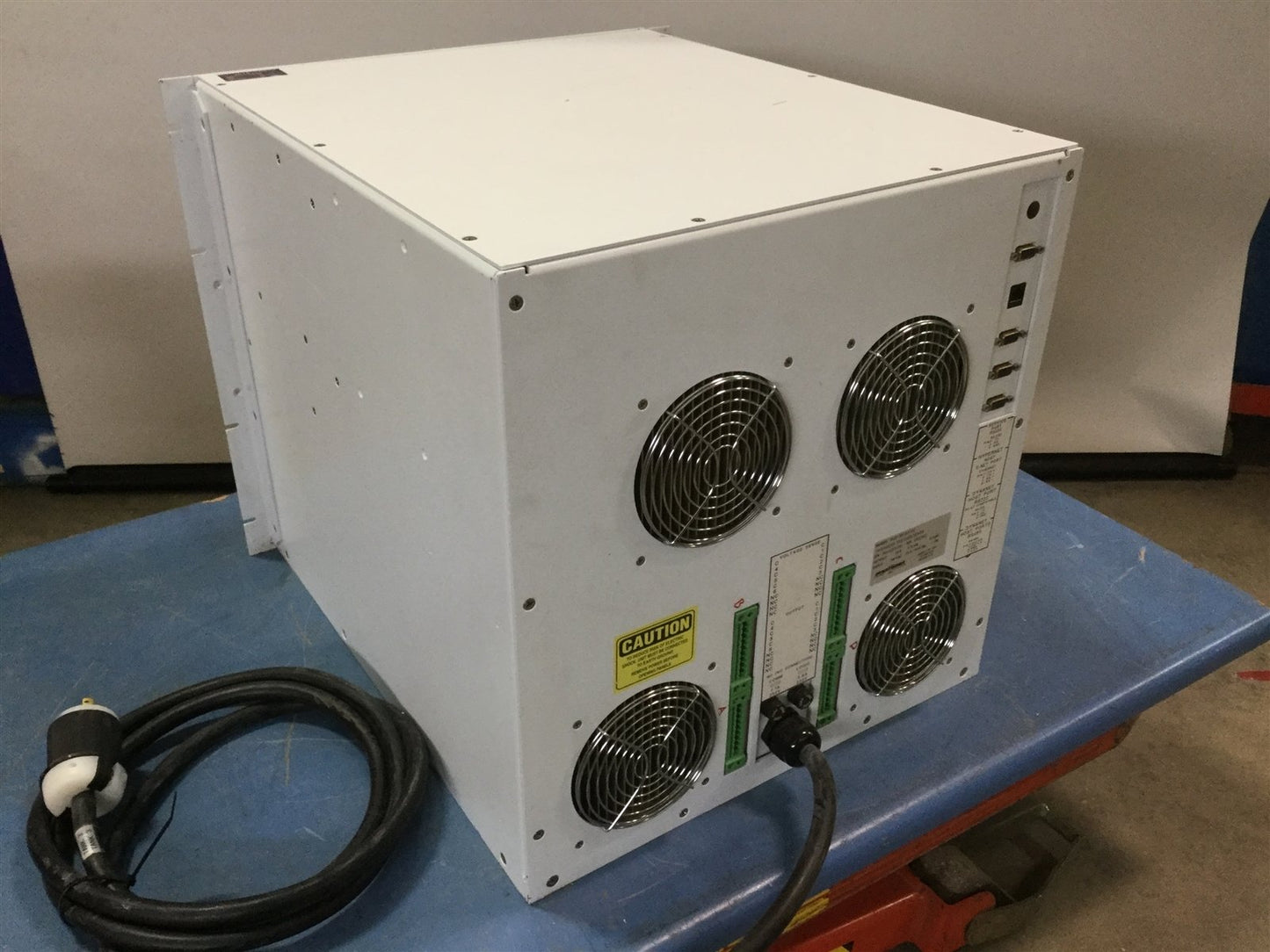 Used Dynatronix PMC 381 Sensing Pulse Power Supply, In: 208VAC 20A 1Ph, Out: 38VDC 8A