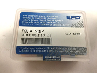 New Nordson EFD 740TK Engineered Fluid Dispensing Needle Valve Tip Kit