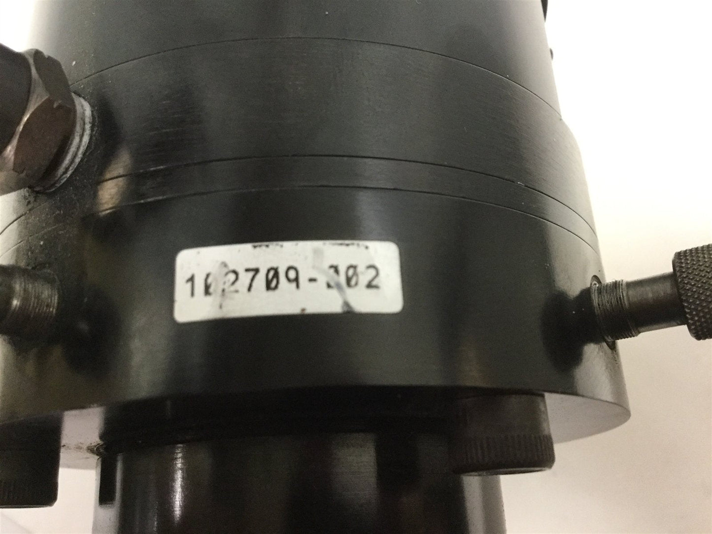 Used Laser Collimator Beam Expander, 360 Deg Adjustment, 4-pin M8-1.0 Sensor Port