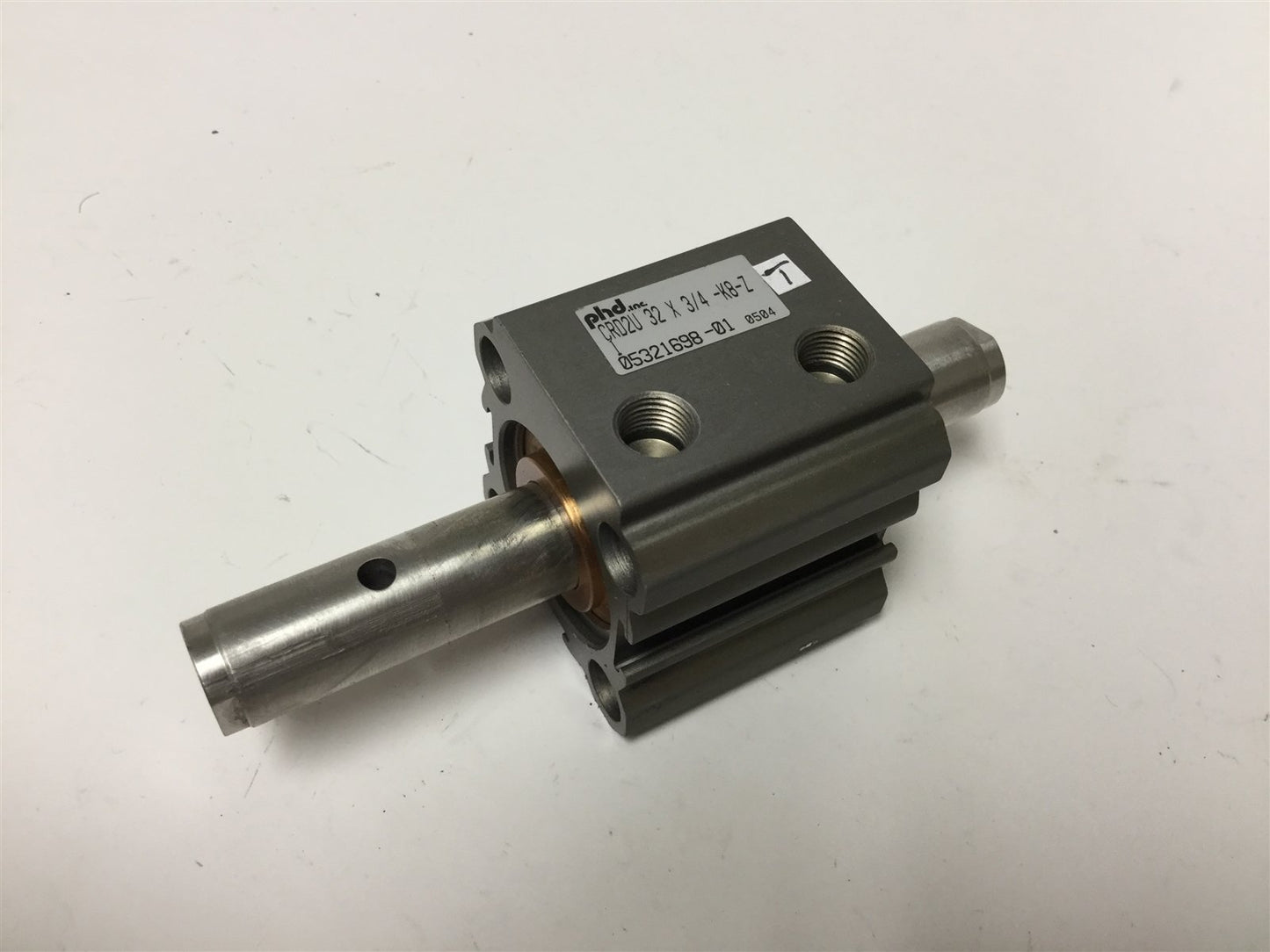 Used Phd CRD2U 32X3/4-KB-Z Dual Rod Cylinder, Stroke: 3/4", Bore: 32mm (1-1/4")