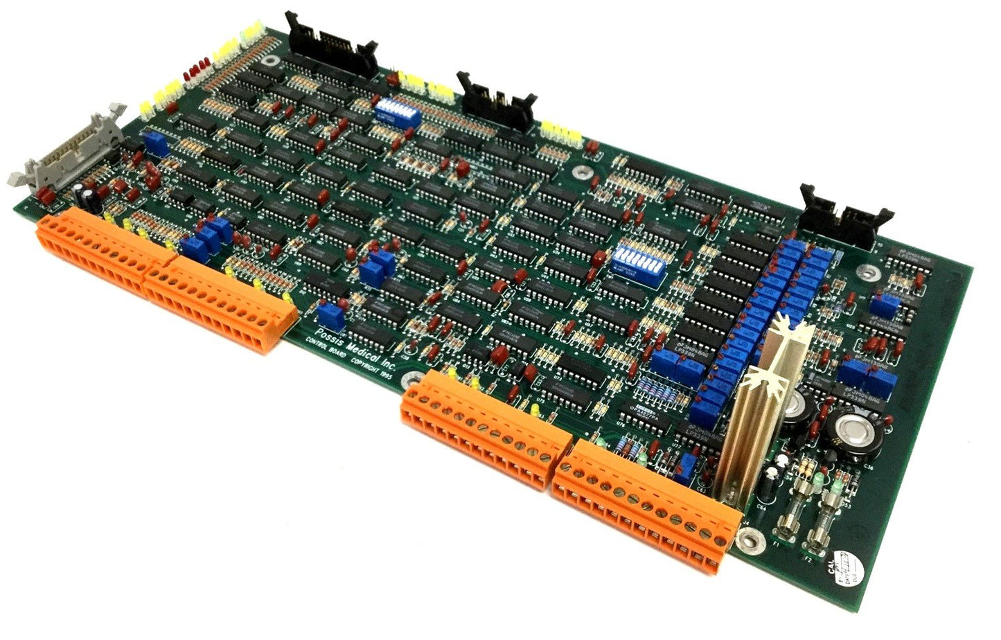 Used Possis Medical 101804-001-19 Angiojet 3000A Control Board 48 Screw Terminals