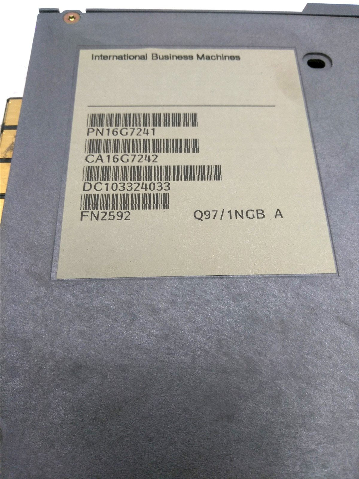 Used IBM 16G7241 AS400 iSeries 9406-F35 System Processor Card