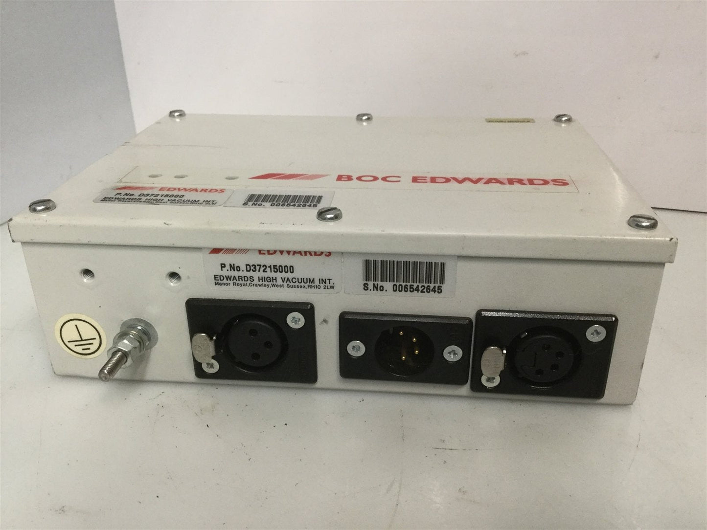 Used BOC Edwards High Vacuum Network Interface Module w/Enclosure D37215000 *Warranty