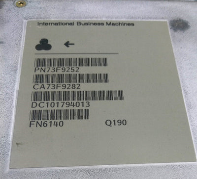 Used IBM 73F9252 AS400 iSeries 9406 Configured Systems Card, DB-25 Parallel Port