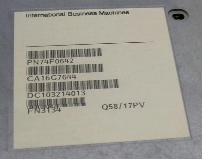 Used IBM 74F0642 AS400 iSeries System Memory RAM, 128MB