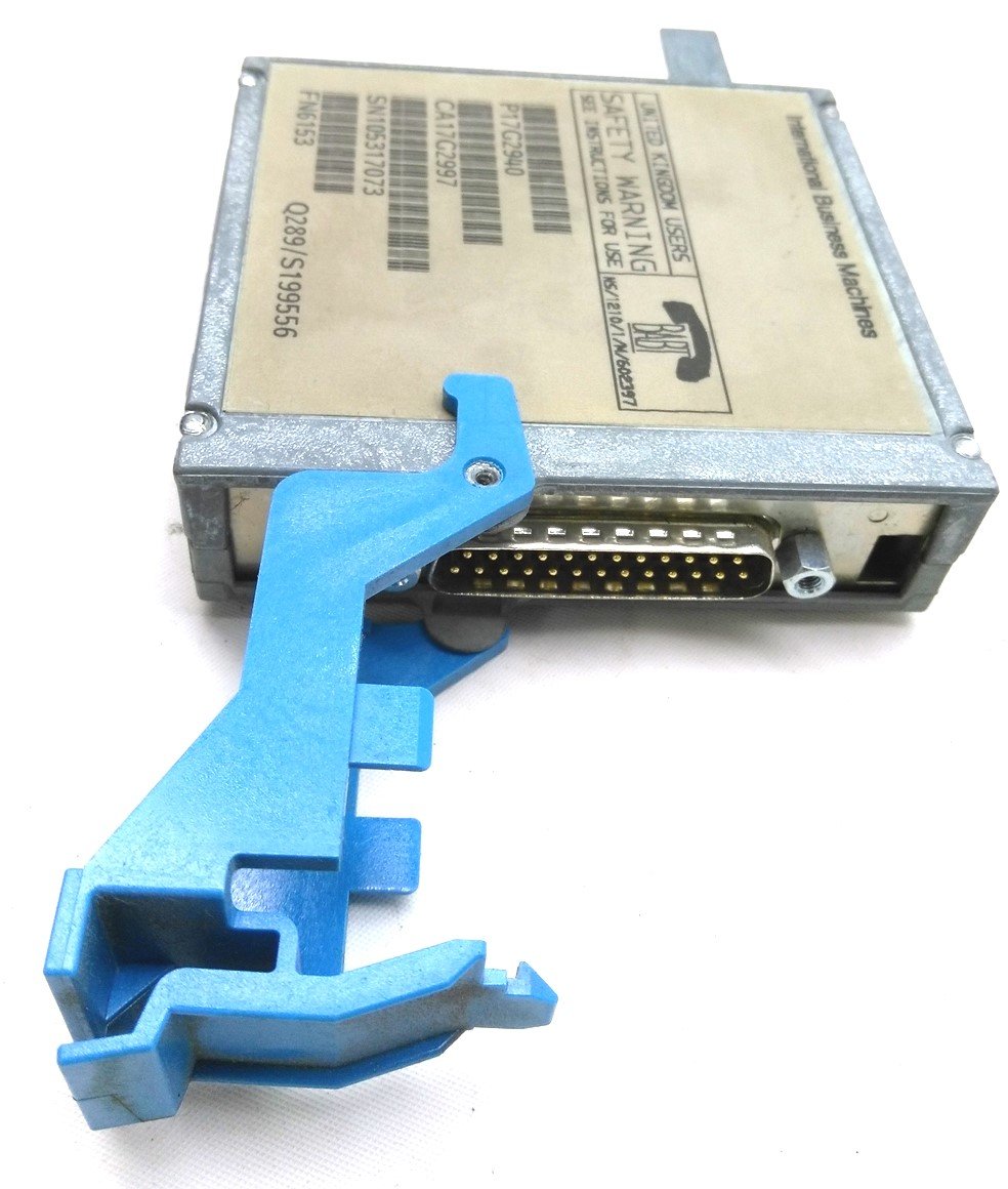 Used IBM 17G2940 AS400 iSeries One Line Adapter Card, Serial Port DB-25