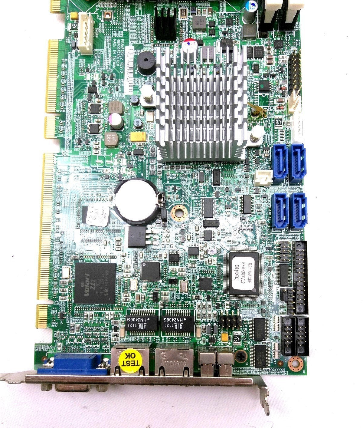 Used PEAK 876VL2 Rev D Industrial Motherboard & CPU Intel i7-870 2.93Ghz RAM 4GB DDR3