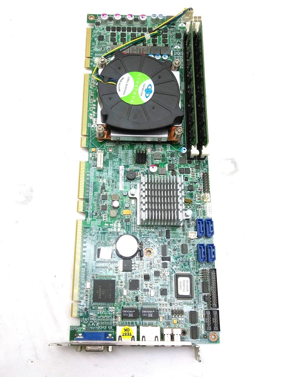 Used PEAK 876VL2 Rev D Industrial Motherboard & CPU Intel i7-870 2.93Ghz RAM 4GB DDR3