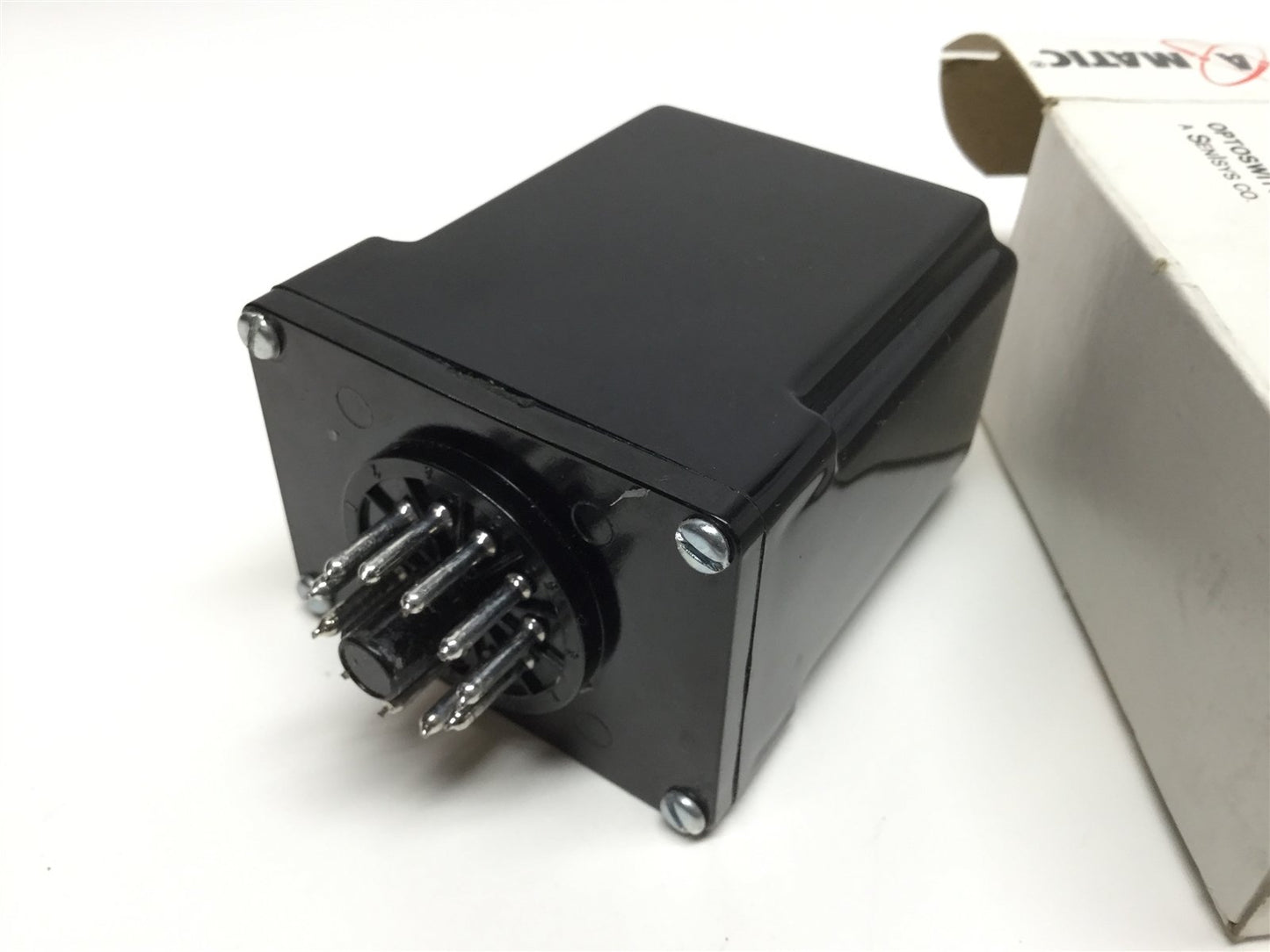 New Skan-A-Matic T46322 Sensor Amplifier Relay Control w/ Time Delay ON, Instant OFF