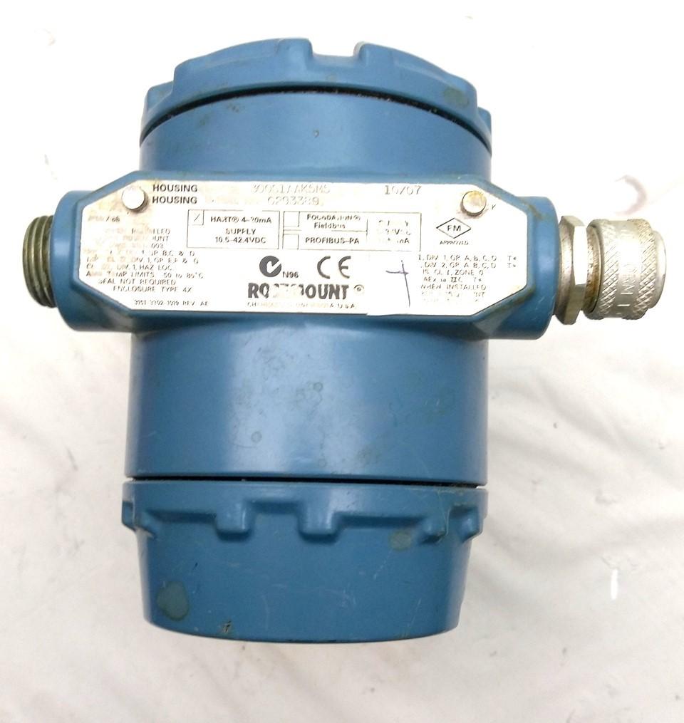 Used Rosemount 3051S1CD2A6E12A1AK5M5L2 Coplanar Transmitter 2x 1199 Seals, 10.5-55VDC