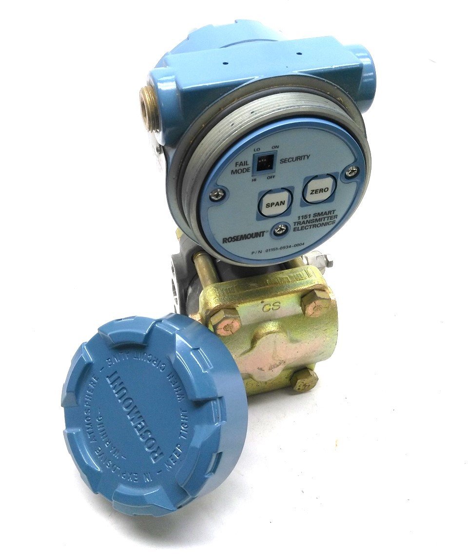 Used Rosemount 1151GP3S267T0086B1 Pressure Transmitter, 0-30 inH2O, 45VDC