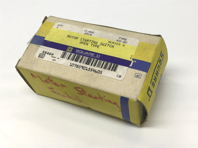 New Other Square D 2510KO2C Motor Starter Switch w/ Red Indicator Light, 600VAC, 3-Pole