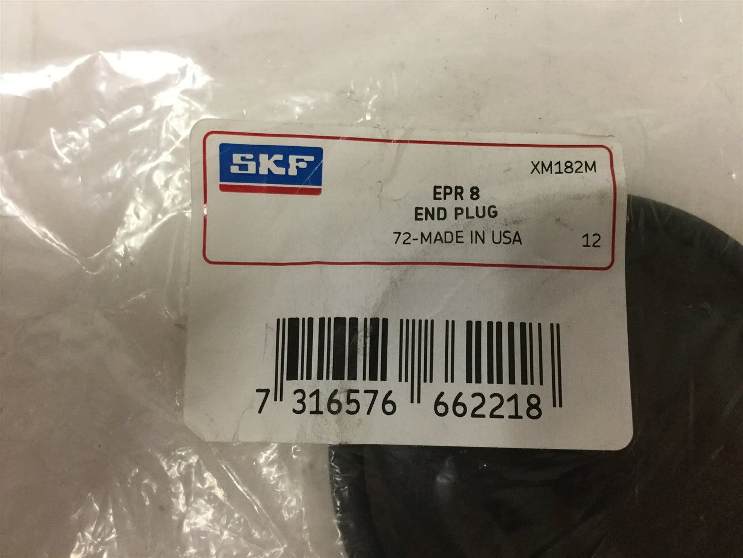 New SKF EPR 8 Closed Bearing End Cap Cover, For SAF 314 / SAF 516 / SAF 616