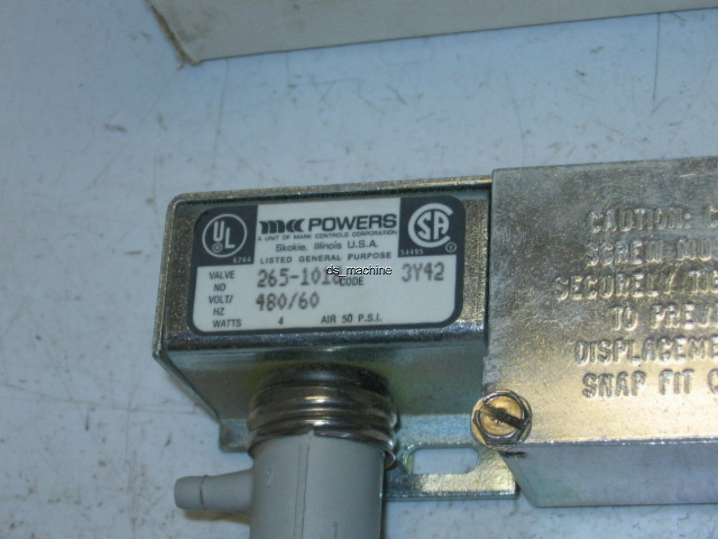 New Powers 265-1018 3-Way EP Valve