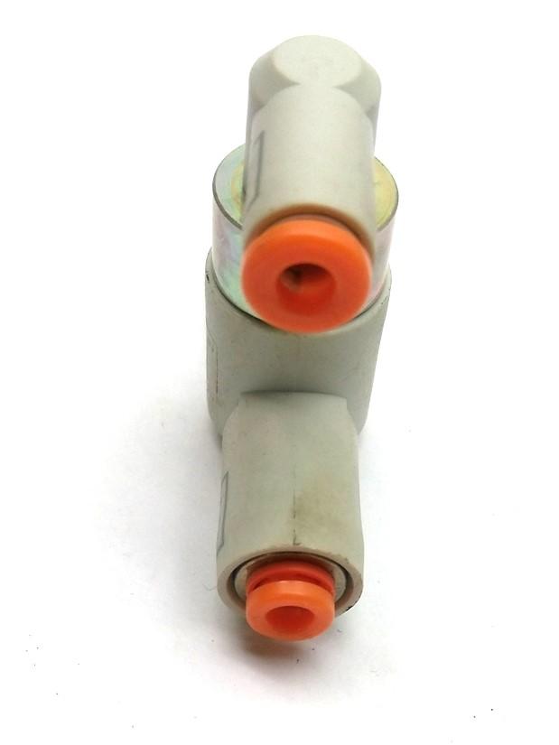 Used Lot of 2 SMC VR1211F-01 Relay Valve, One-Touch Fittings, 1/8" Hose, 145PSI